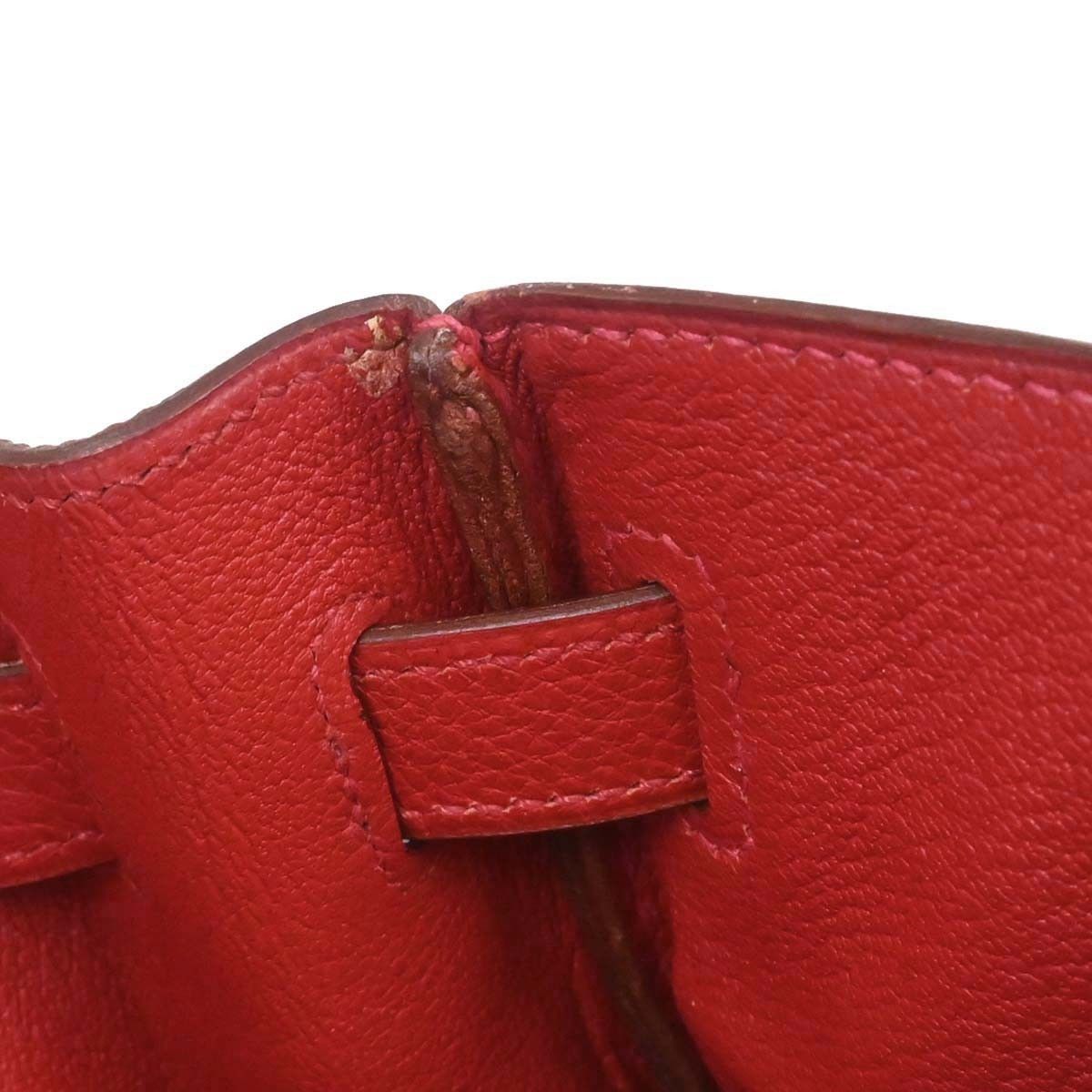 Hermes Hermes Kelly Red Togo with Gold Hardware Size ONE SIZE - 18 Thumbnail