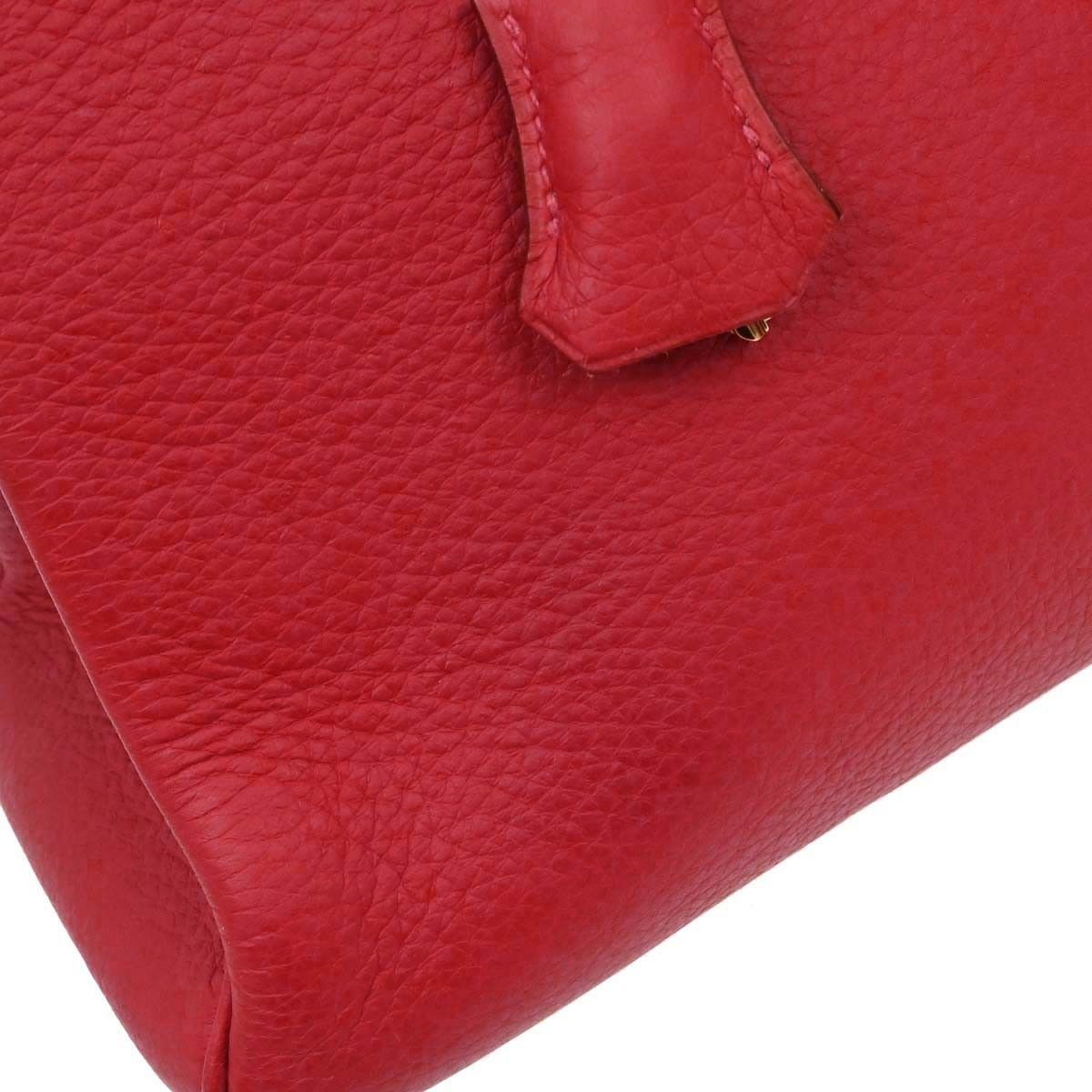 Hermes Hermes Kelly Red Togo with Gold Hardware Size ONE SIZE - 10 Thumbnail
