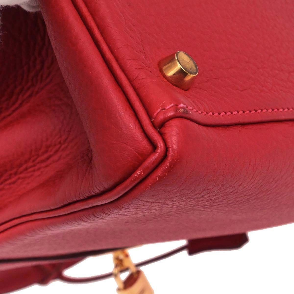 Hermes Hermes Kelly Red Togo with Gold Hardware Size ONE SIZE - 7 Thumbnail