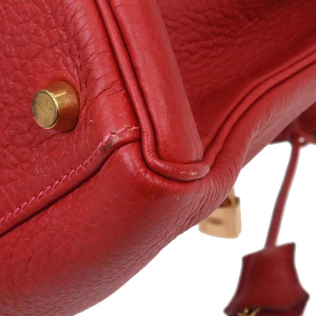 Hermes Hermes Kelly Red Togo with Gold Hardware Size ONE SIZE - 9 Thumbnail