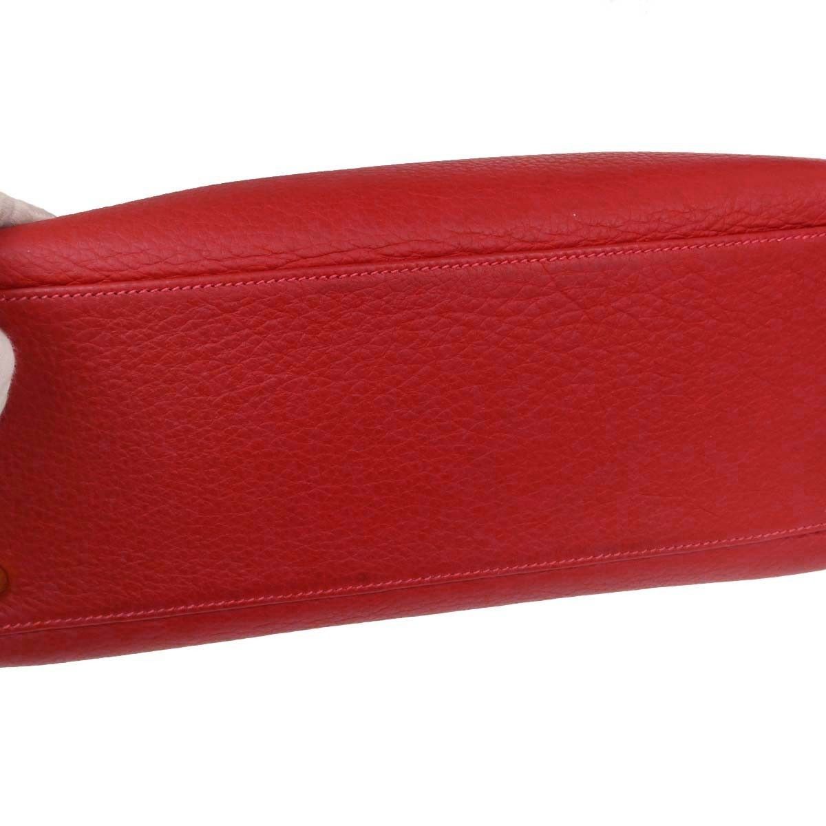 Hermes Hermes Kelly Red Togo with Gold Hardware Size ONE SIZE - 16 Thumbnail