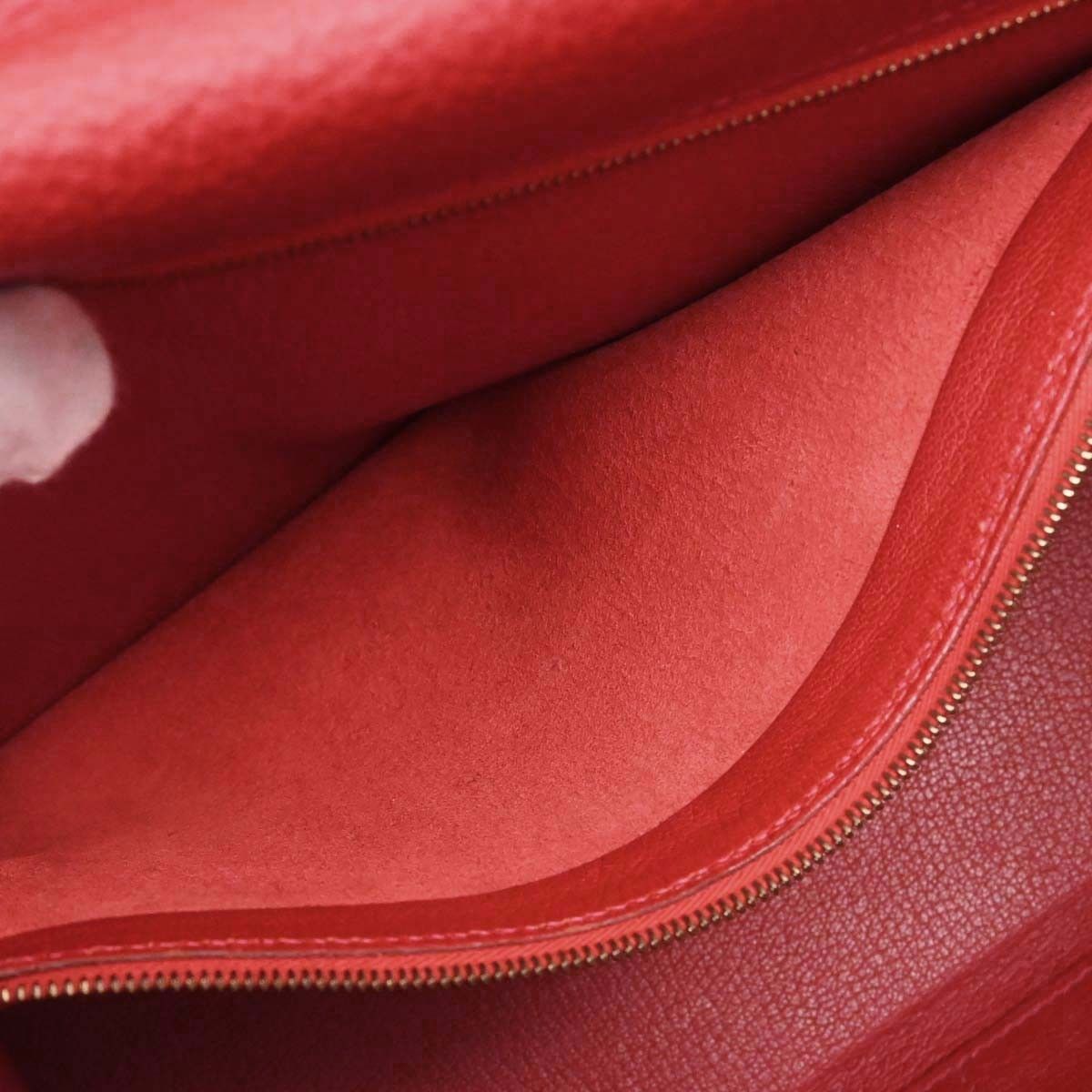 Hermes Hermes Kelly Red Togo with Gold Hardware Size ONE SIZE - 19 Thumbnail