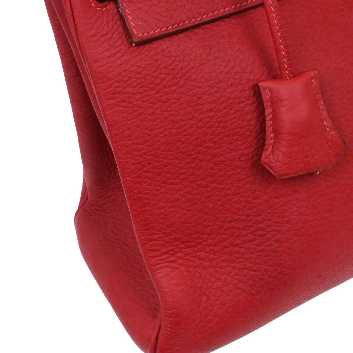 Hermes Hermes Kelly Red Togo with Gold Hardware Size ONE SIZE - 11 Thumbnail