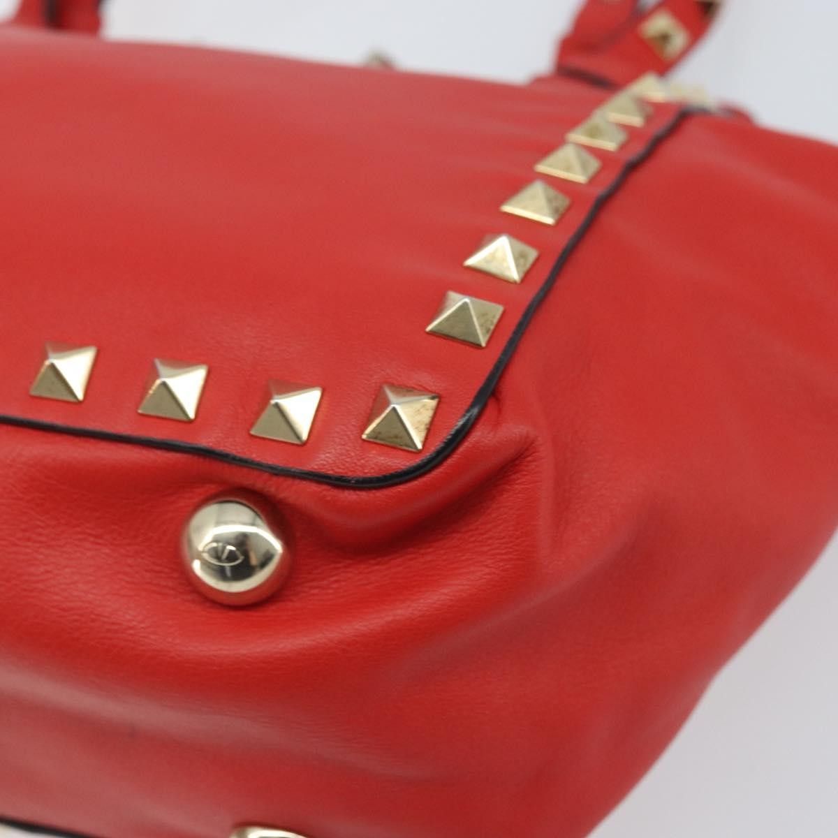 Valentino Valentino Garavani Rockstud Tote Soft Leather Size ONE SIZE - 9 Thumbnail