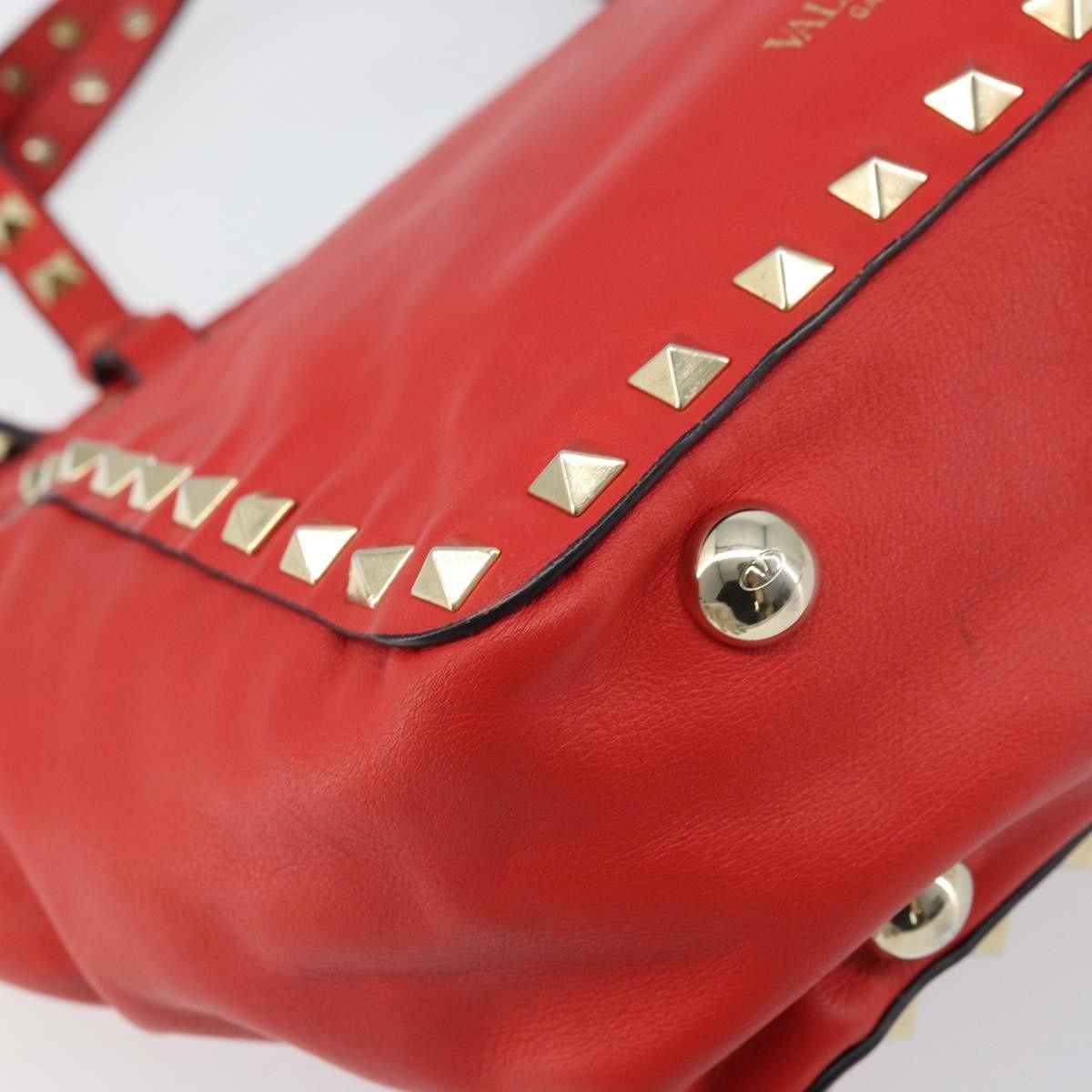 Valentino Valentino Garavani Rockstud Tote Soft Leather Size ONE SIZE - 12 Thumbnail