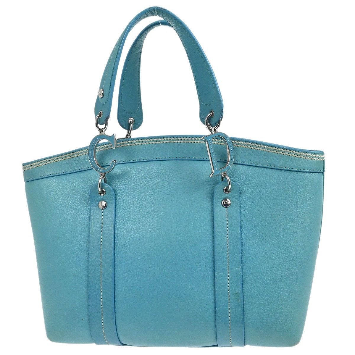 Dior Christian Dior Vintage Tote Leather Size ONE SIZE - 2 Thumbnail