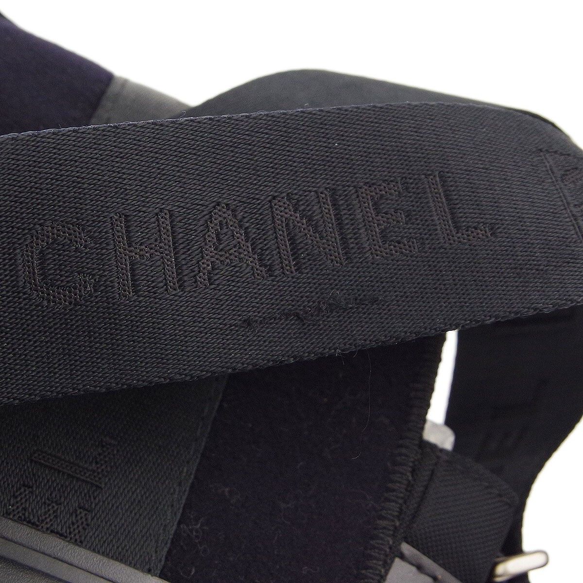 Chanel Chanel Sport Line Flap Messenger Bag Wool and Nylon Size ONE SIZE - 6 Thumbnail