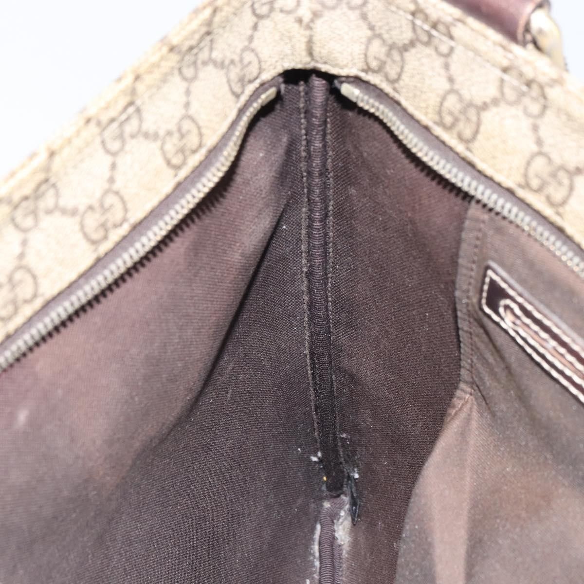 Gucci Gucci Zip Top Messenger GG Coated Canvas Size ONE SIZE - 20 Thumbnail