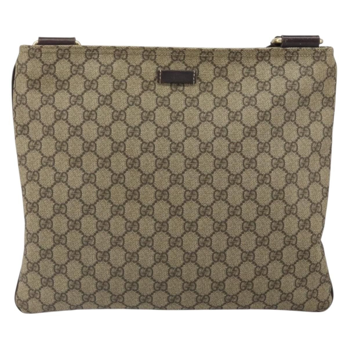 Gucci Gucci Zip Top Messenger GG Coated Canvas Size ONE SIZE - 21 Thumbnail