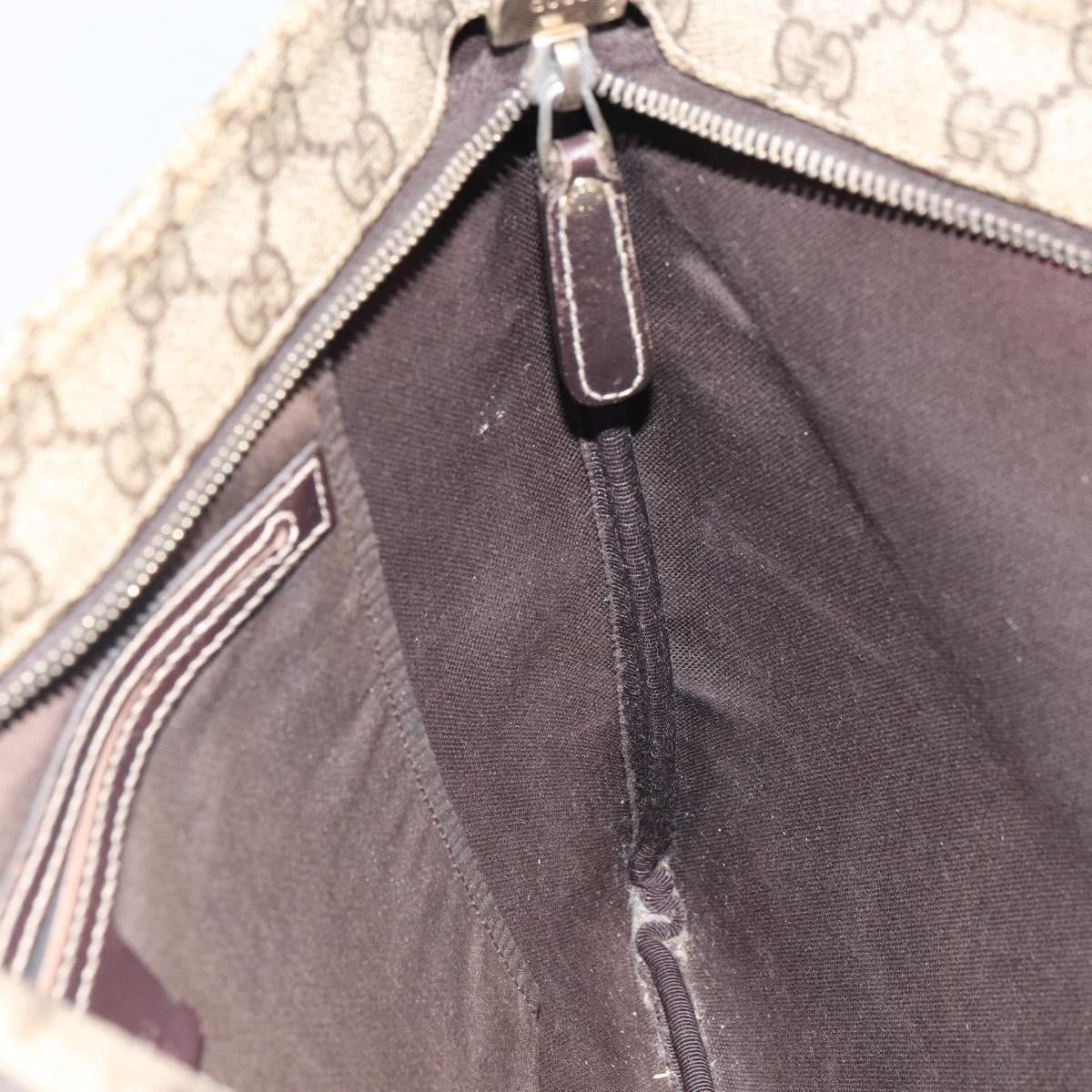 Gucci Gucci Zip Top Messenger GG Coated Canvas Size ONE SIZE - 19 Thumbnail