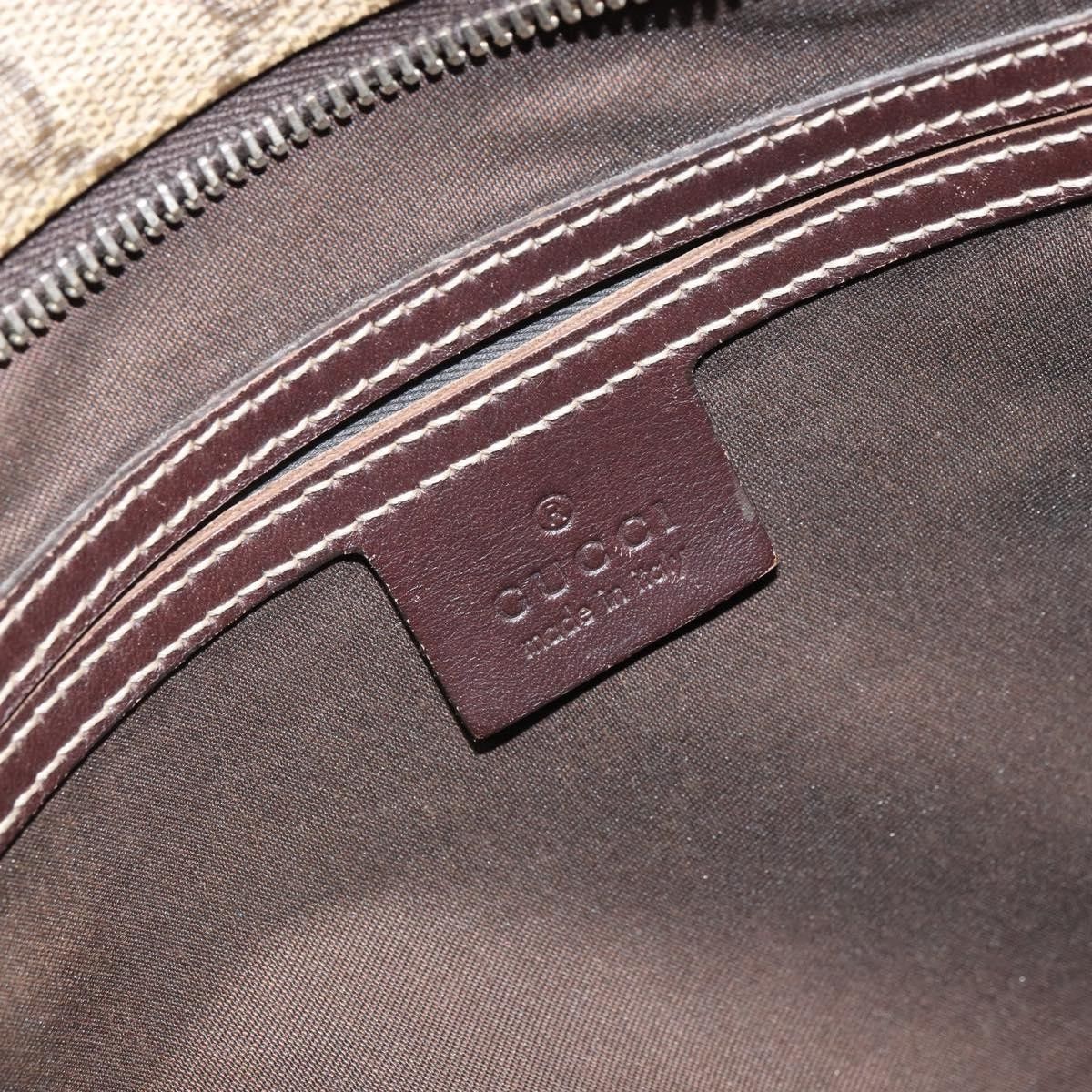 Gucci Gucci Zip Top Messenger GG Coated Canvas Size ONE SIZE - 6 Thumbnail