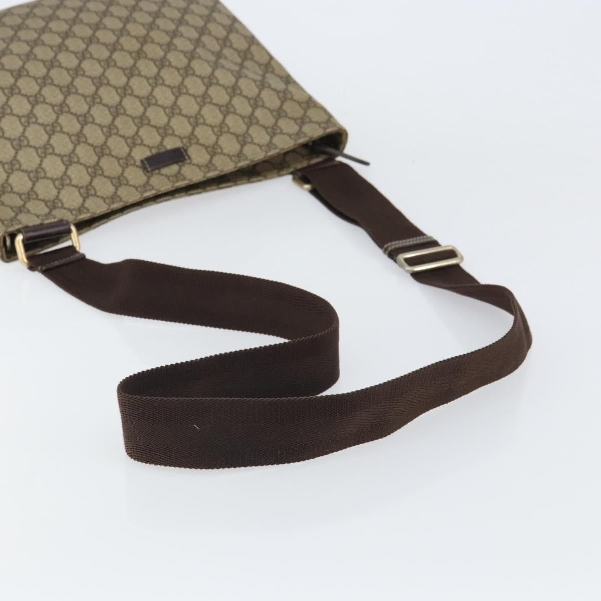 Gucci Gucci Zip Top Messenger GG Coated Canvas Size ONE SIZE - 8 Thumbnail