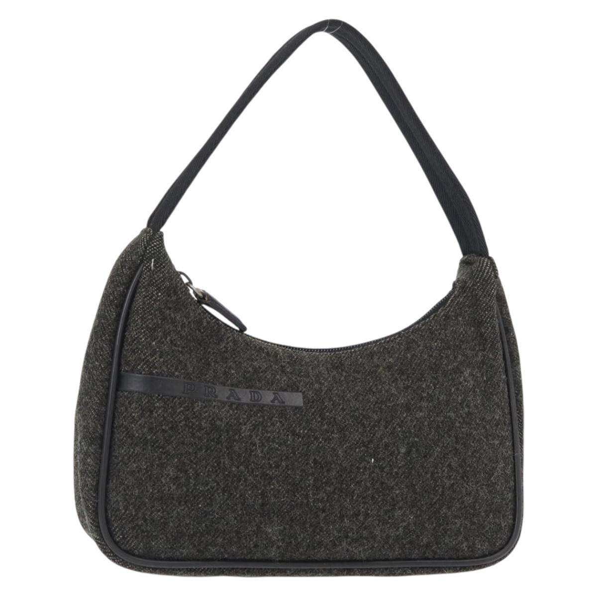 Prada Prada Re-Edition 2000 Hobo Wool Size ONE SIZE - 17 Thumbnail