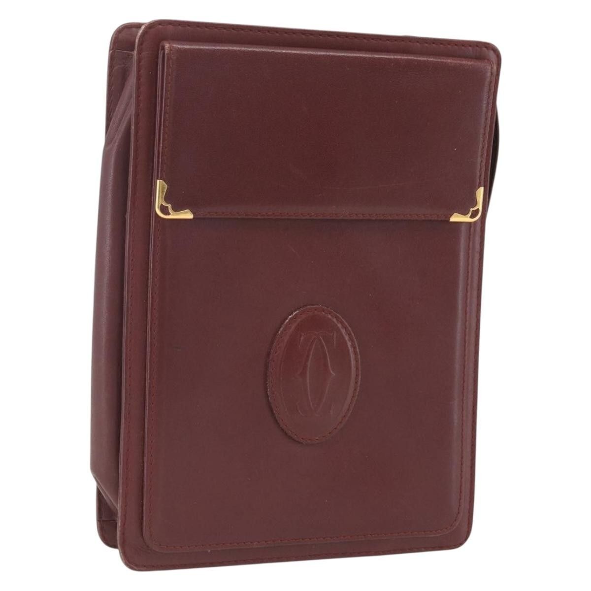 Cartier Cartier Must de Cartier Clutch Leather Size ONE SIZE - 20 Thumbnail