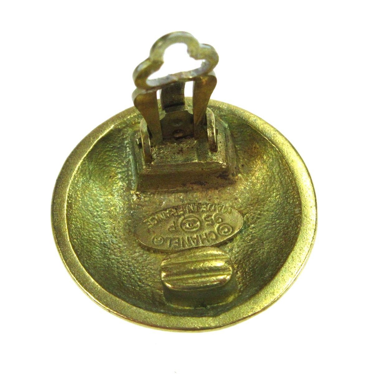 Chanel Chanel CC Button Clip-On Metal Size ONE SIZE - 4 Thumbnail