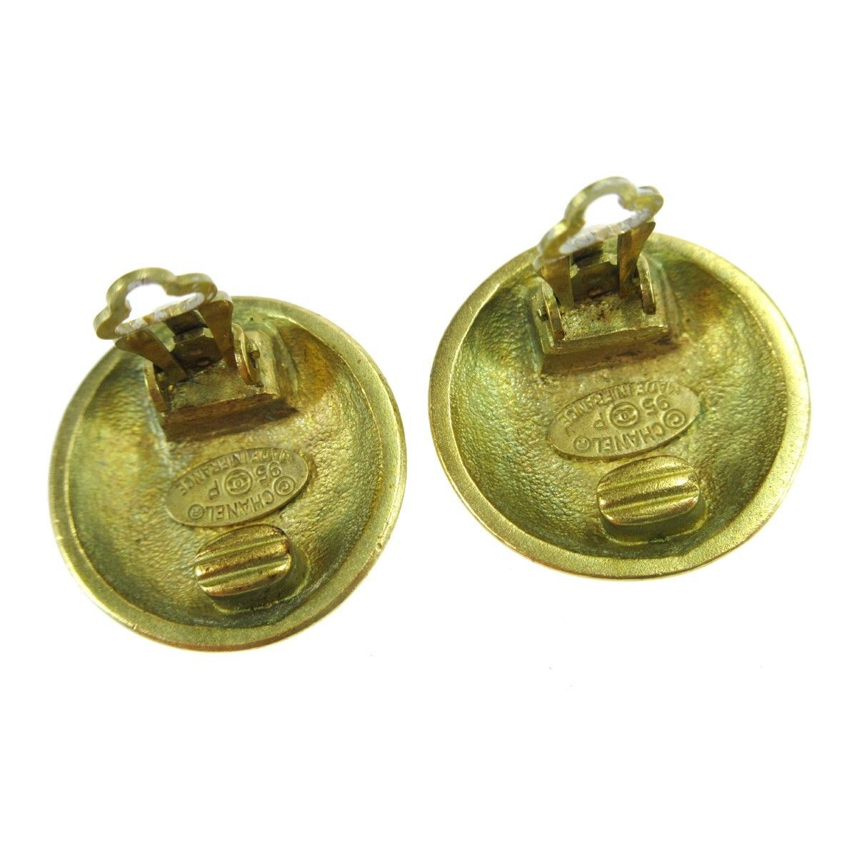 Chanel Chanel CC Button Clip-On Metal Size ONE SIZE - 3 Thumbnail