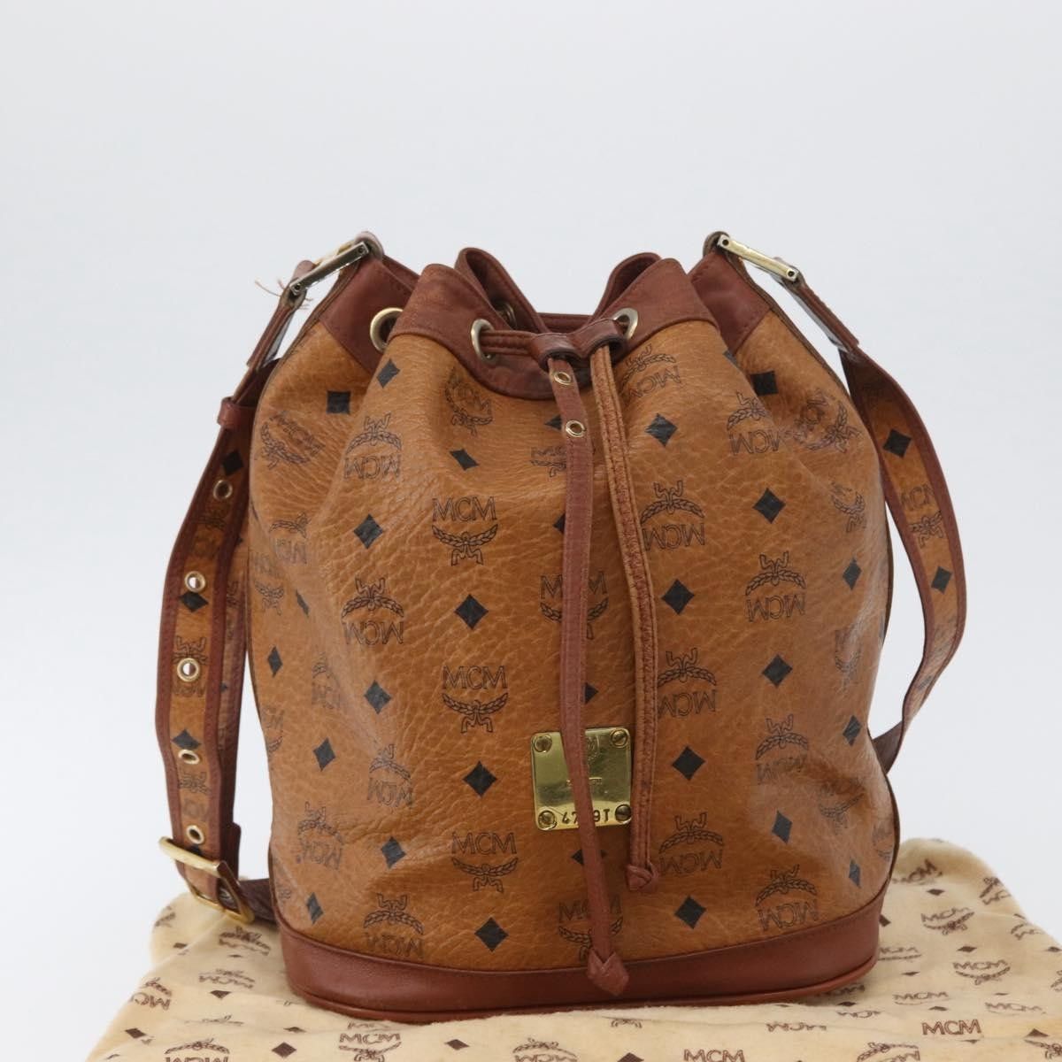 MCM MCM Visetos Shoulder bag Canvas Size ONE SIZE - 14 Thumbnail