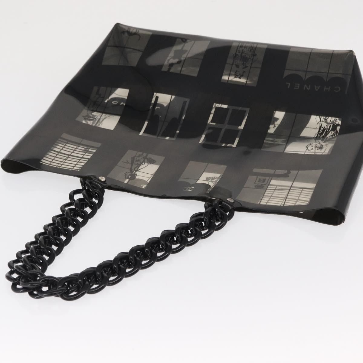 Chanel Chanel Coco Window Tote Printed Vinyl Size ONE SIZE - 15 Thumbnail