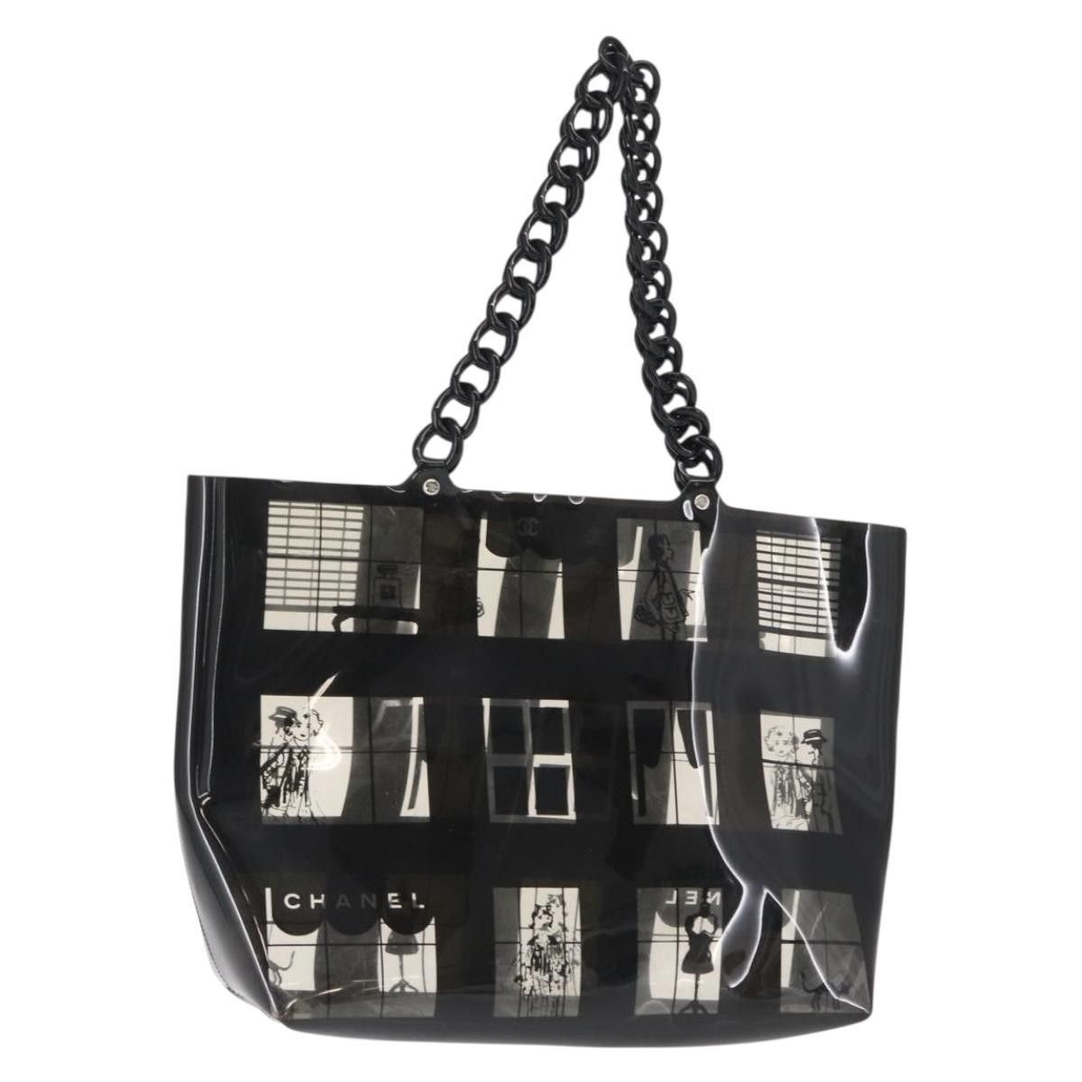 Chanel Chanel Coco Window Tote Printed Vinyl Size ONE SIZE - 17 Thumbnail