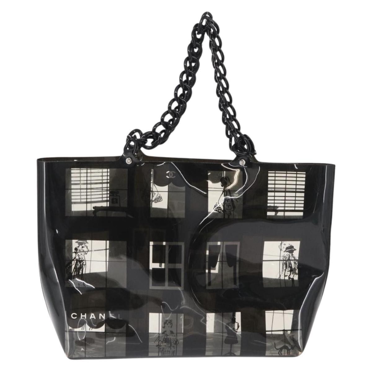 Chanel Chanel Coco Window Tote Printed Vinyl Size ONE SIZE - 2 Thumbnail