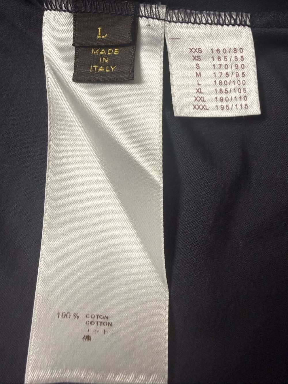 Louis Vuitton Louis Vuitton Flocked Logo T-Shirt Size L Size US L / EU 52-54 / 3 - 4 Thumbnail