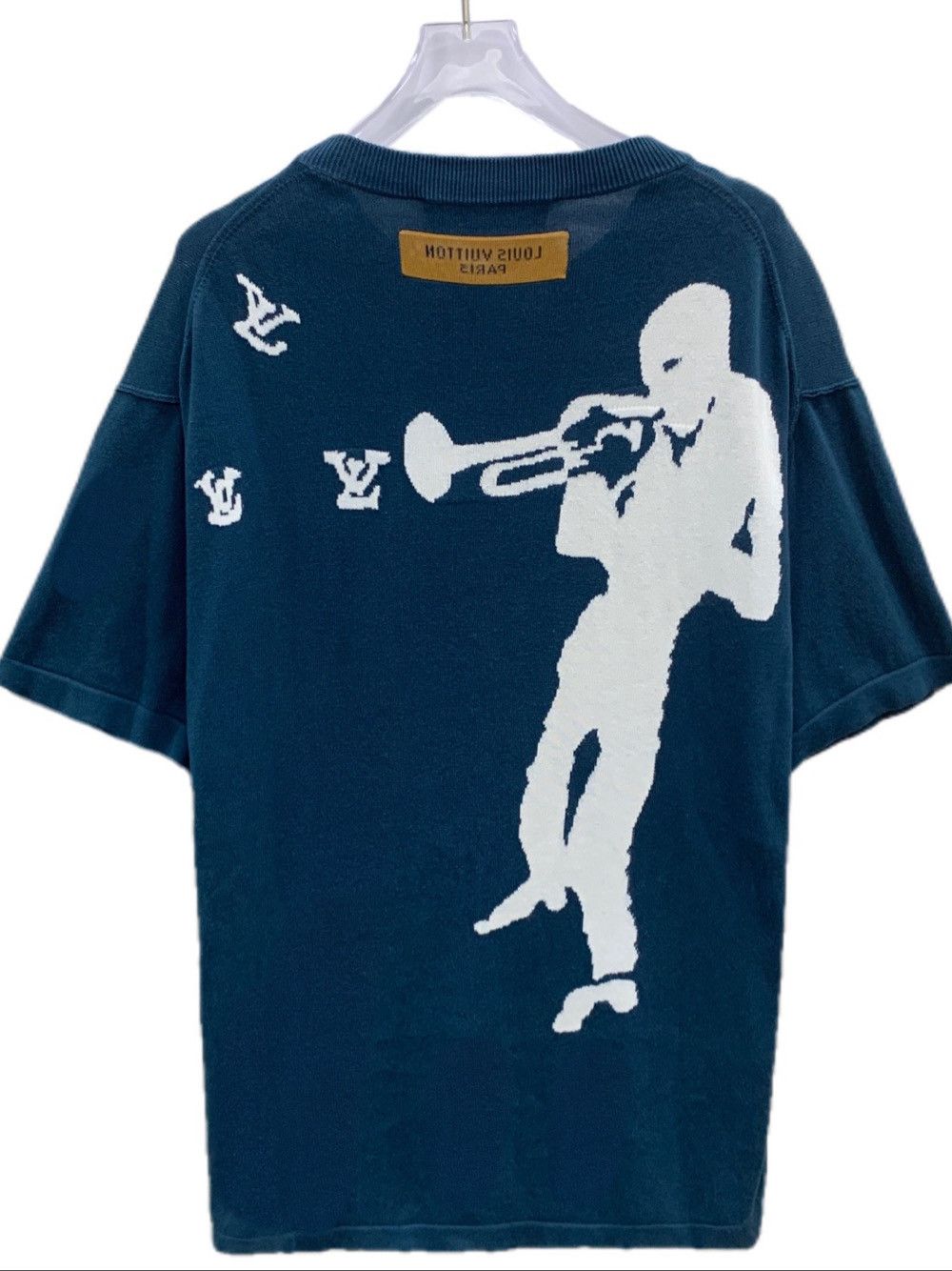 Louis Vuitton Louis Vuitton Trumpet Graphic Short Sleeve T-Shirt Size S Size US S / EU 44-46 / 1 - 2 Thumbnail