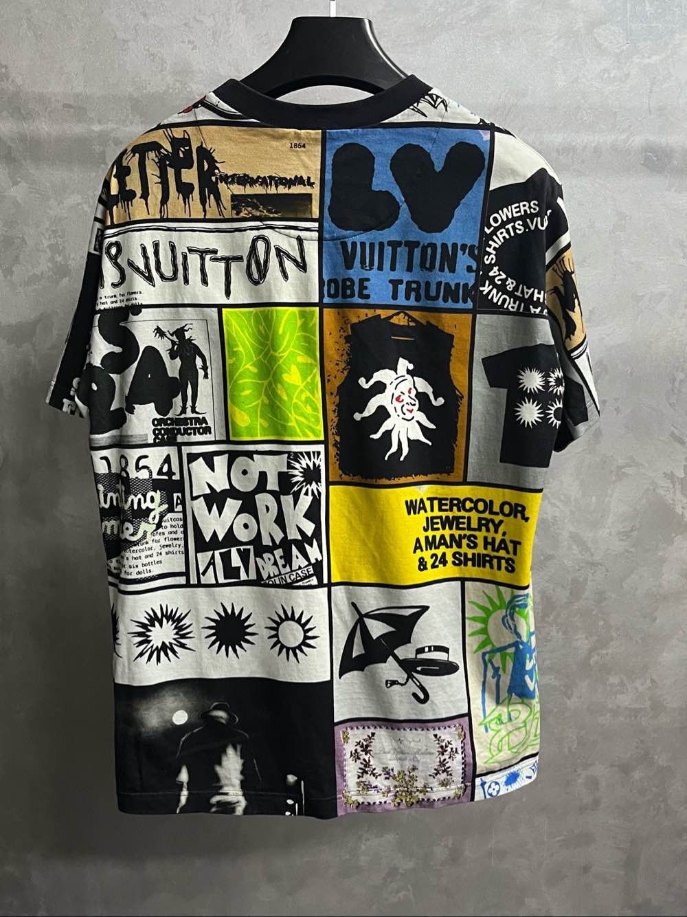 Louis Vuitton Louis Vuitton Graphic Print T-Shirt Size L Size US L / EU 52-54 / 3 - 2 Thumbnail