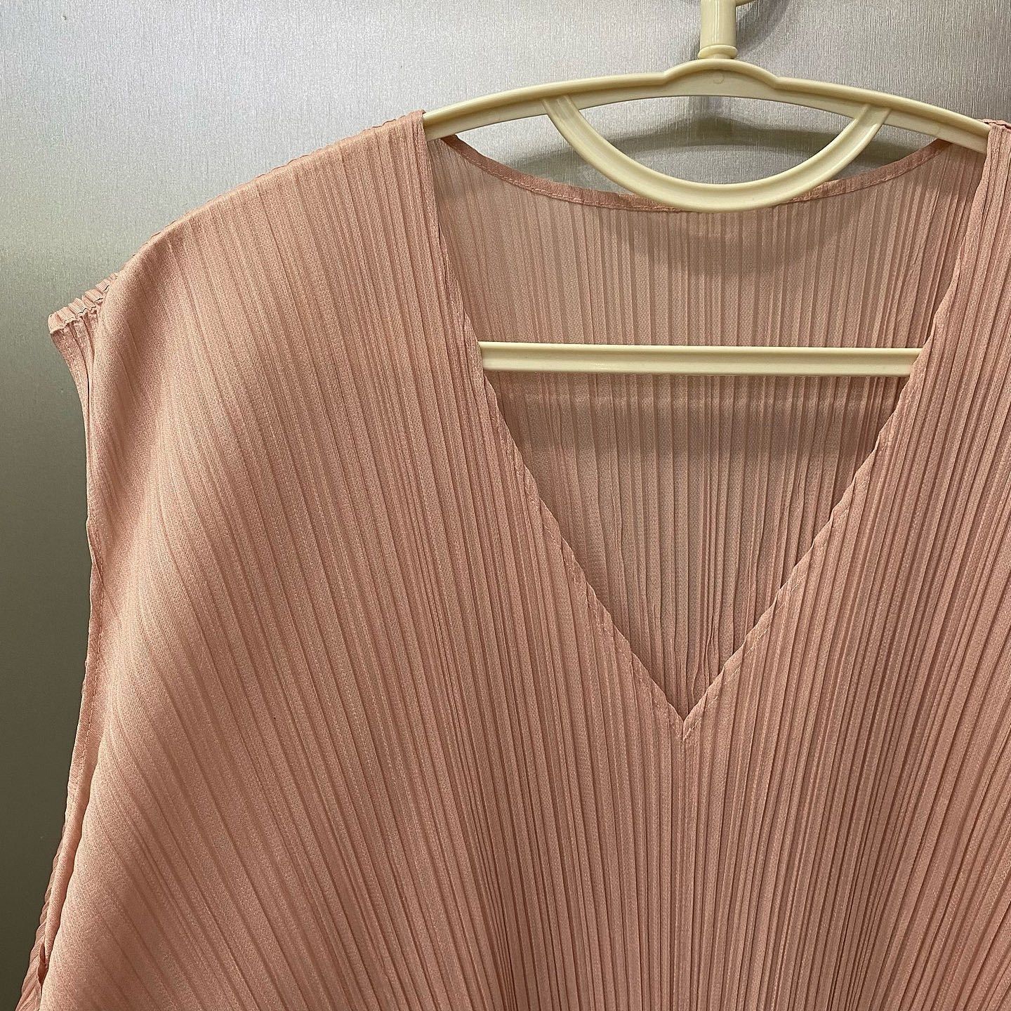 Pleats Please Issey Miyake Pleats Please Issey Miyake Pink Pleated Midi Dress Size 3 Size M / US 6-8 / IT 42-44 - 3 Thumbnail
