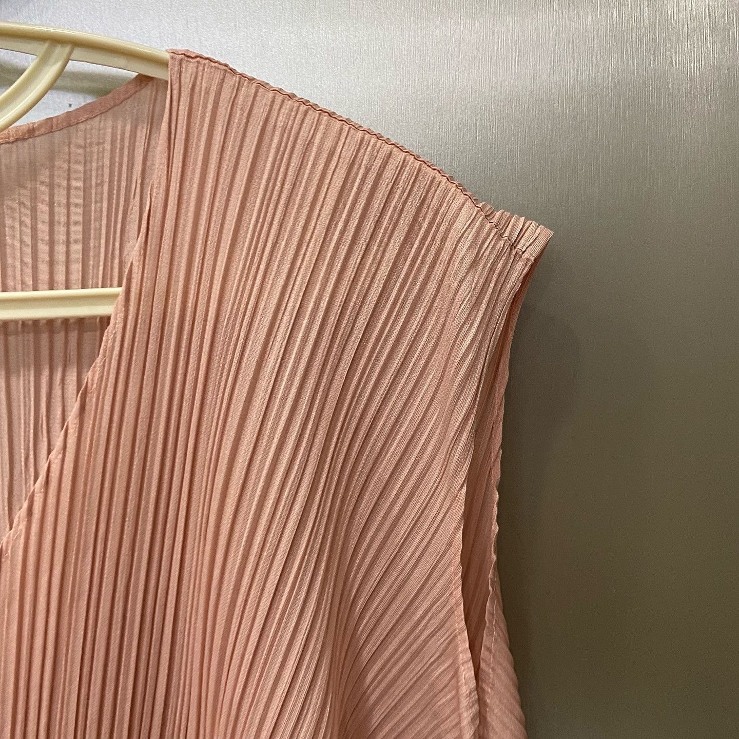 Pleats Please Issey Miyake Pleats Please Issey Miyake Pink Pleated Midi Dress Size 3 Size M / US 6-8 / IT 42-44 - 6 Thumbnail