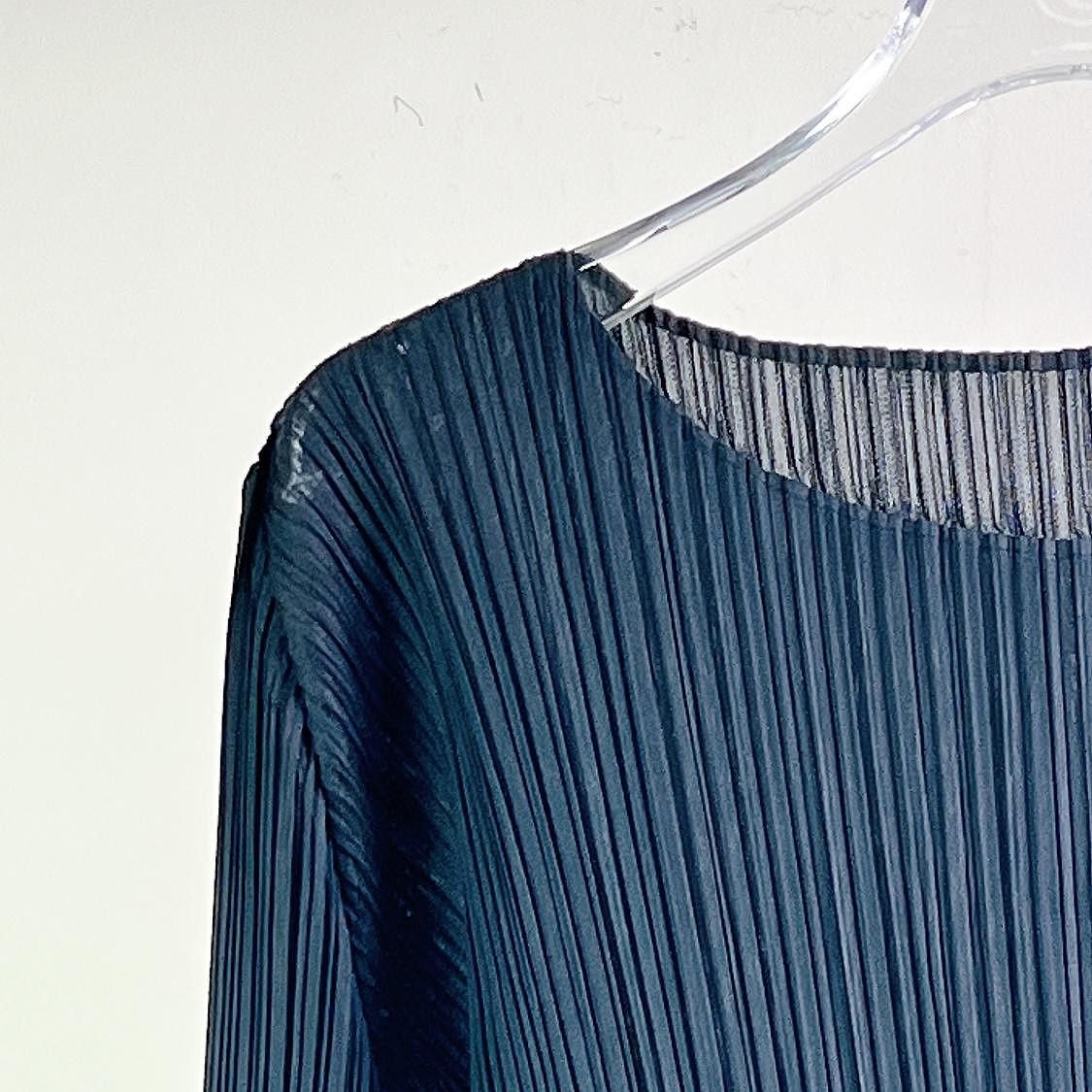 Pleats Please Issey Miyake Pleats Please Issey Miyake Pleated Long Sleeve Dress Size 3 Size M / US 6-8 / IT 42-44 - 5 Thumbnail