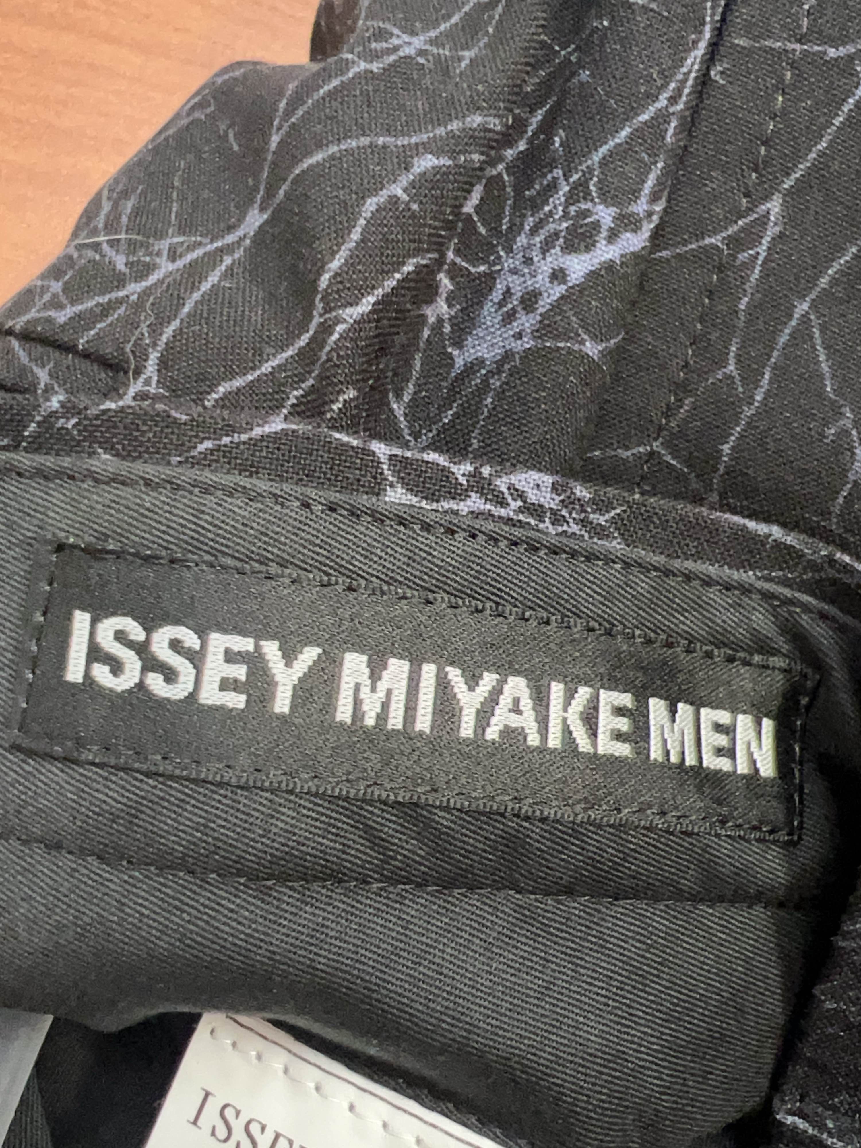 Issey Miyake Issey Miyake Men Marble Print Trousers Size 30 Size US 30 / EU 46 - 3 Thumbnail