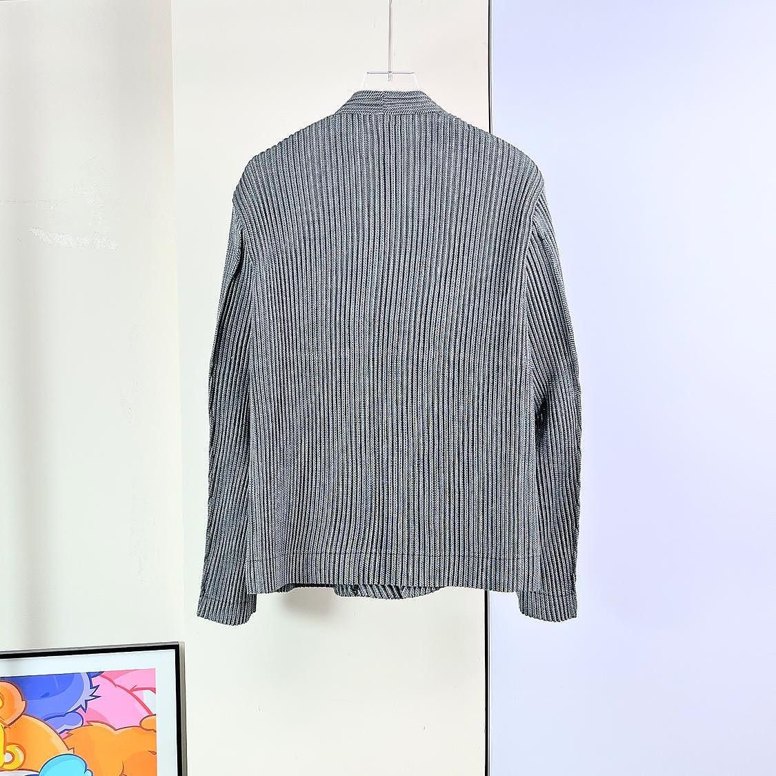 Issey Miyake Homme Plissé Issey Miyake Pleated Jacket Size M Size US M / EU 48-50 / 2 - 2 Thumbnail