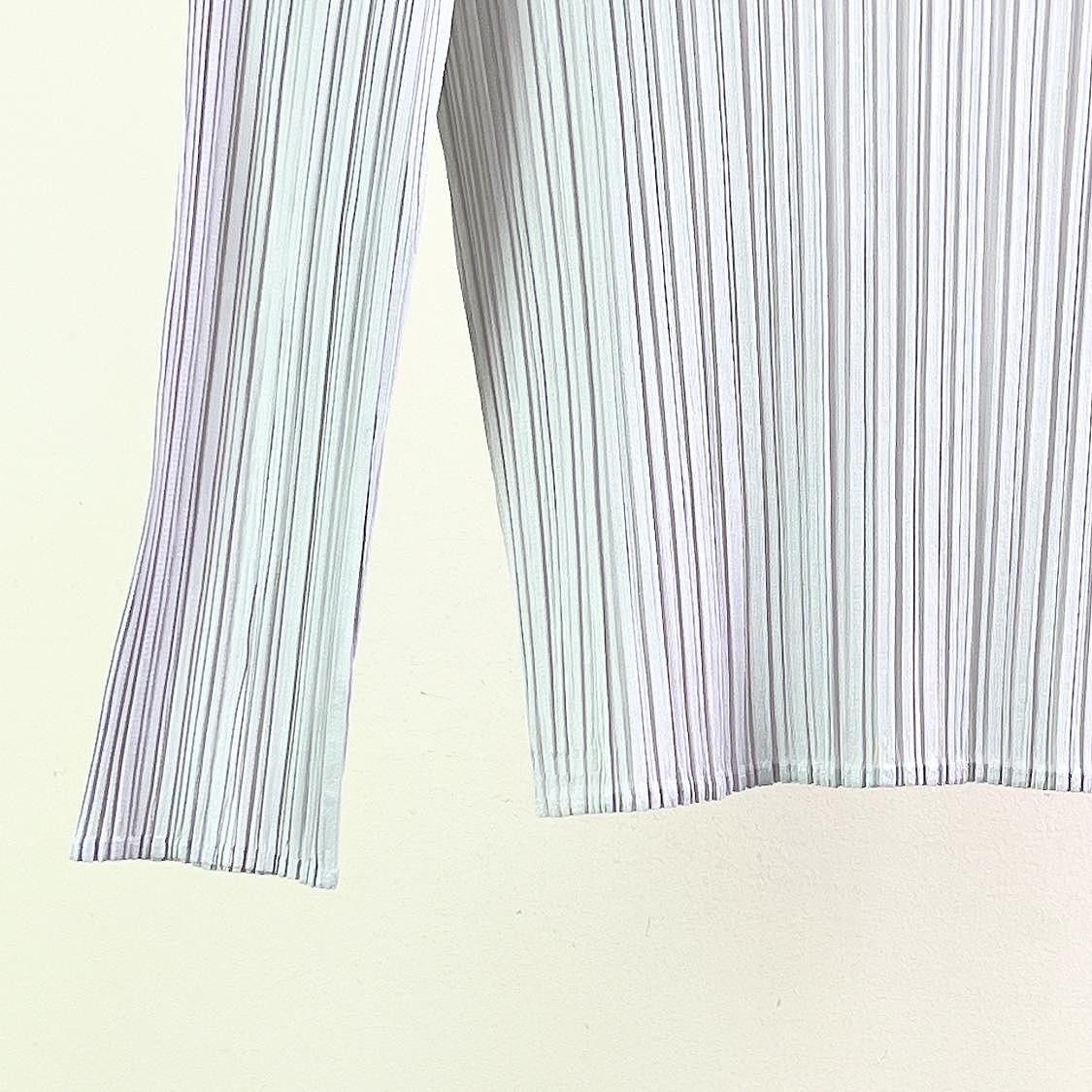 Pleats Please Issey Miyake Pleats Please Issey Miyake Pleated Long Sleeve Top Size 3 Size M / US 6-8 / IT 42-44 - 6 Thumbnail