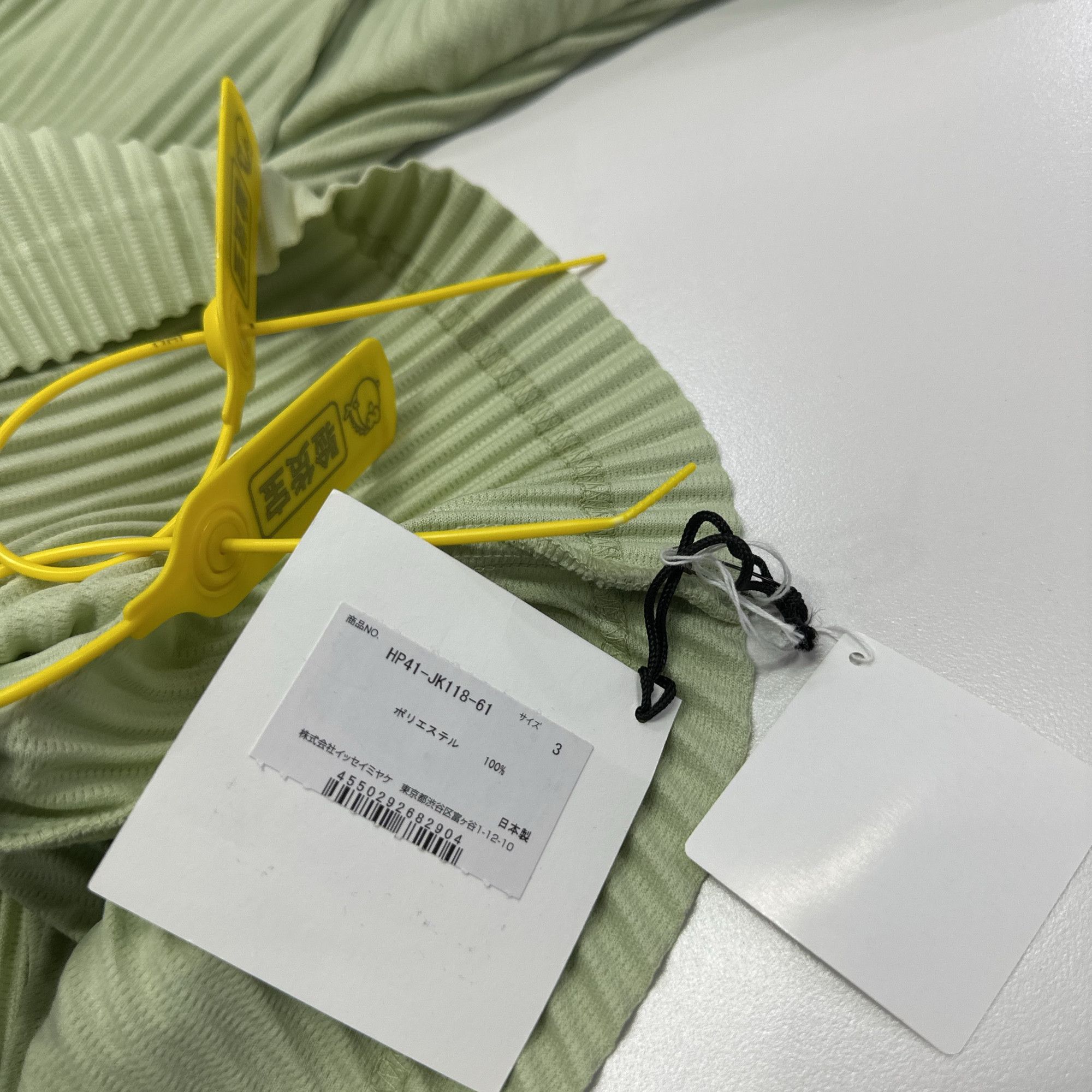 Issey Miyake Homme Plissé Issey Miyake Pleated Long Sleeve Top Size 3 Size US L / EU 52-54 / 3 - 4 Thumbnail