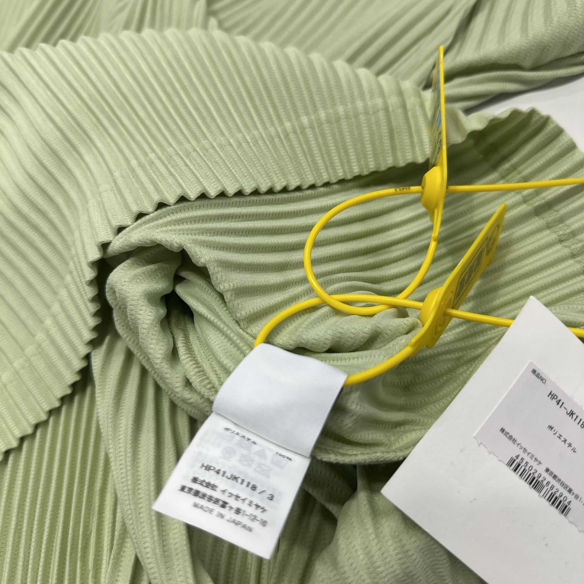 Issey Miyake Homme Plissé Issey Miyake Pleated Long Sleeve Top Size 3 Size US L / EU 52-54 / 3 - 3 Thumbnail