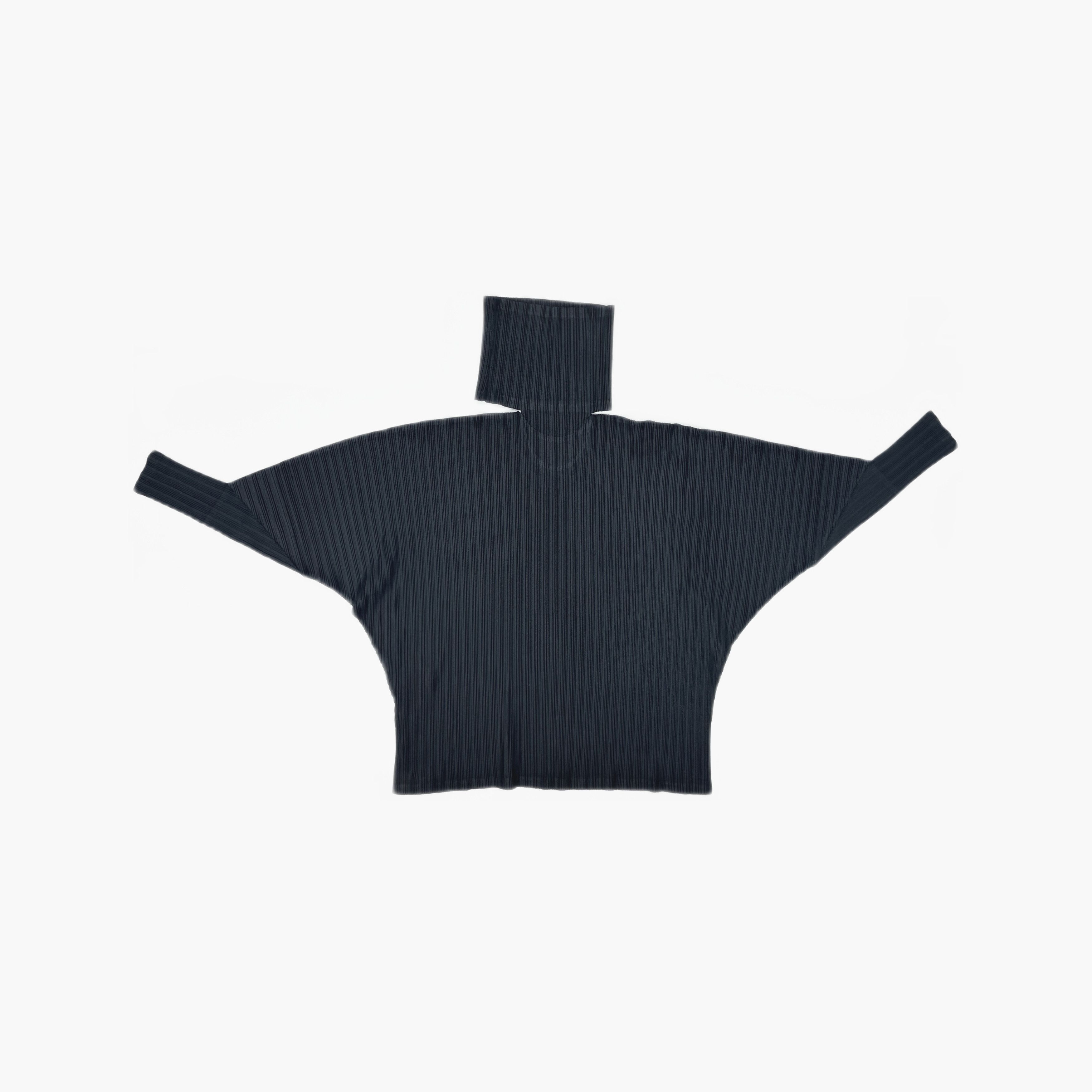Pleats Please Issey Miyake Pleats Please Issey Miyake Pleated Turtleneck Top Size M Size M / US 6-8 / IT 42-44 - 2 Thumbnail