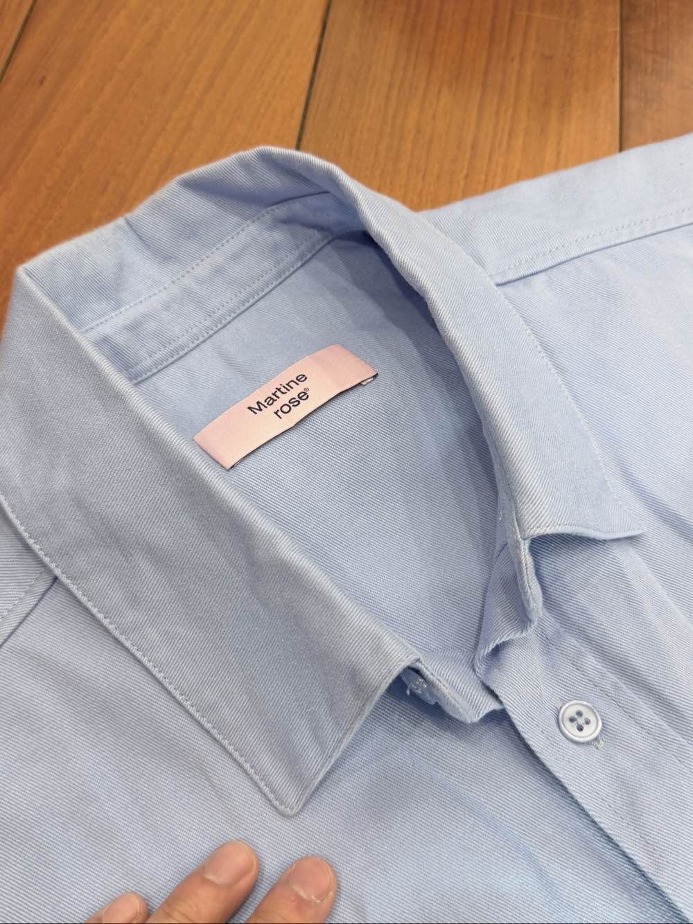 Martine Rose Martine Rose S/S 2024 Logo Button Up Shirt Size S Size US S / EU 44-46 / 1 - 7 Thumbnail