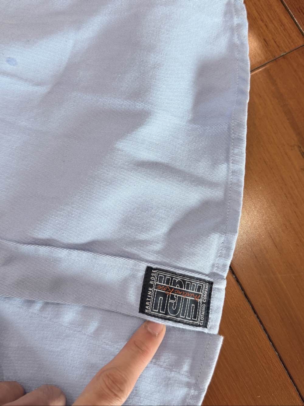 Martine Rose Martine Rose S/S 2024 Logo Button Up Shirt Size S Size US S / EU 44-46 / 1 - 6 Thumbnail
