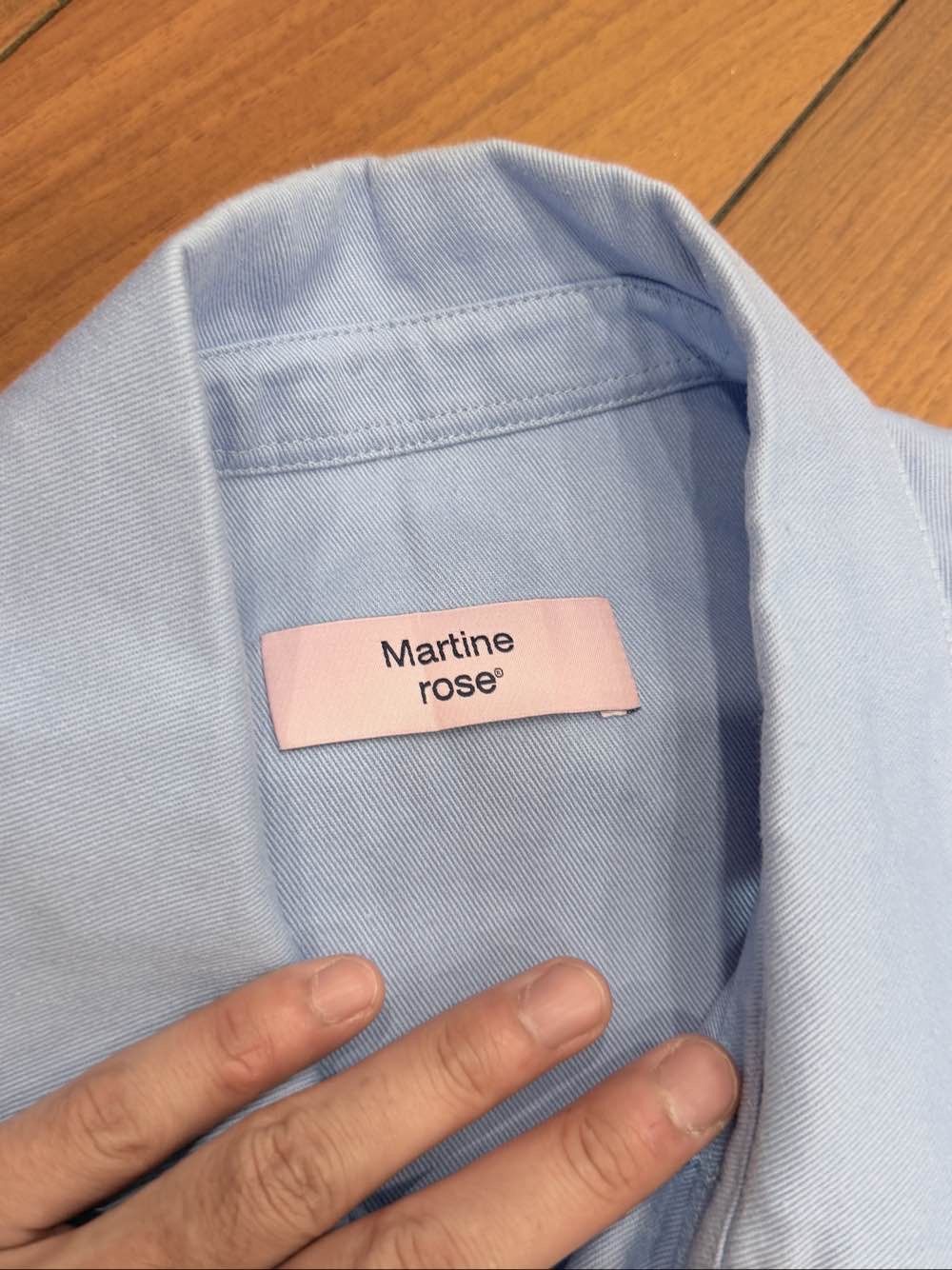 Martine Rose Martine Rose S/S 2024 Logo Button Up Shirt Size S Size US S / EU 44-46 / 1 - 3 Thumbnail