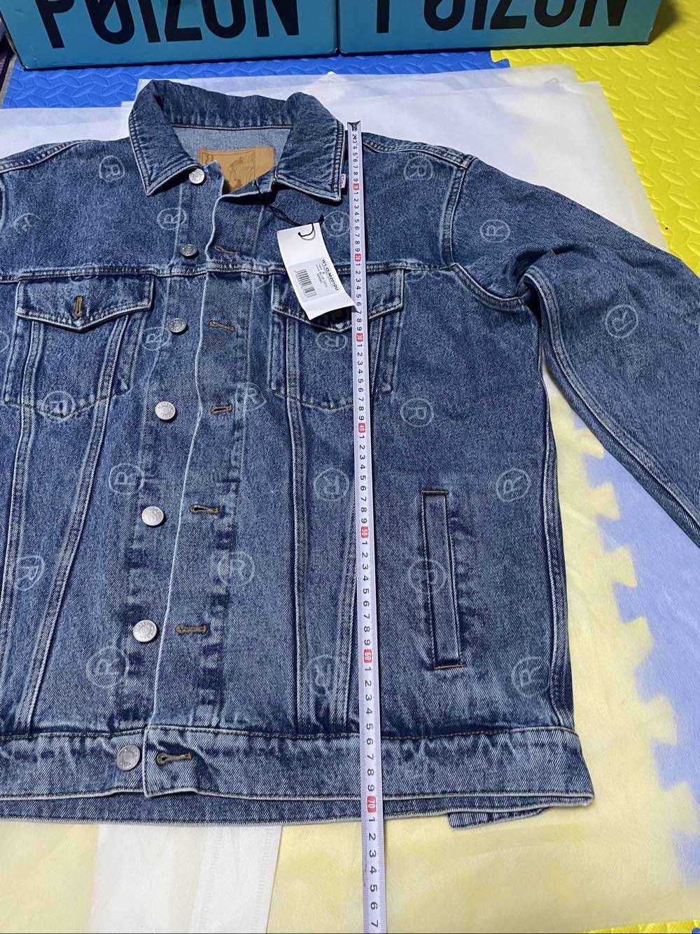 Martine Rose Martine Rose Logo Print Denim Jacket Size S Size US S / EU 44-46 / 1 - 10 Thumbnail