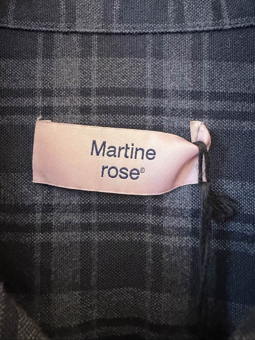 Martine Rose Martine Rose Plaid Shirt with Chain Detail Size XS Size US XS / EU 42 / 0 - 3 Thumbnail