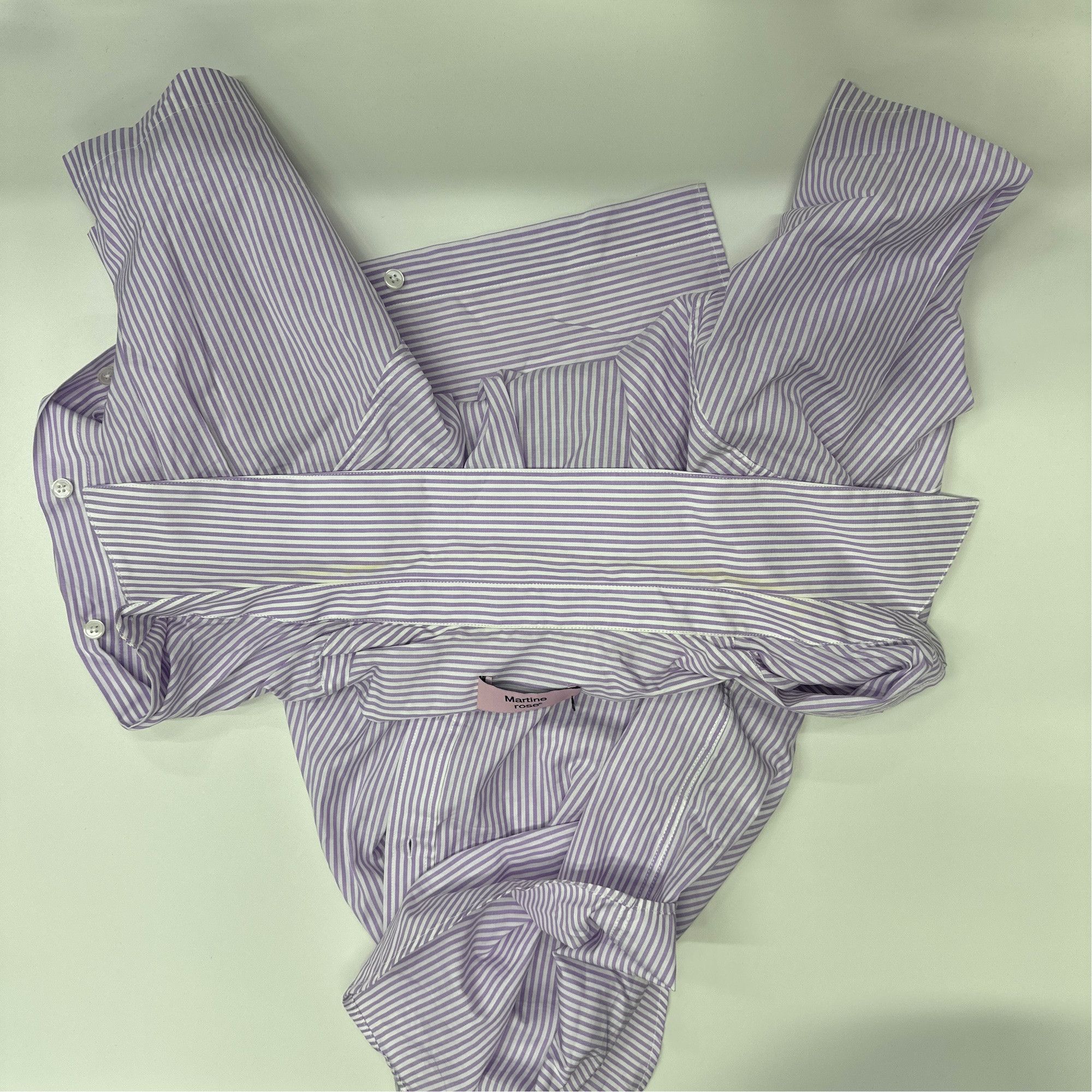 Martine Rose Martine Rose Striped Button-Up Shirt Size XL Size US XL / EU 56 / 4 - 4 Thumbnail