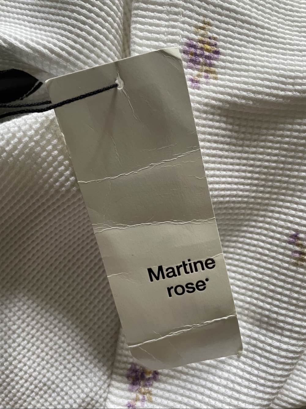 Martine Rose Martine Rose Floral Waffle T-Shirt Size M Size US M / EU 48-50 / 2 - 5 Thumbnail