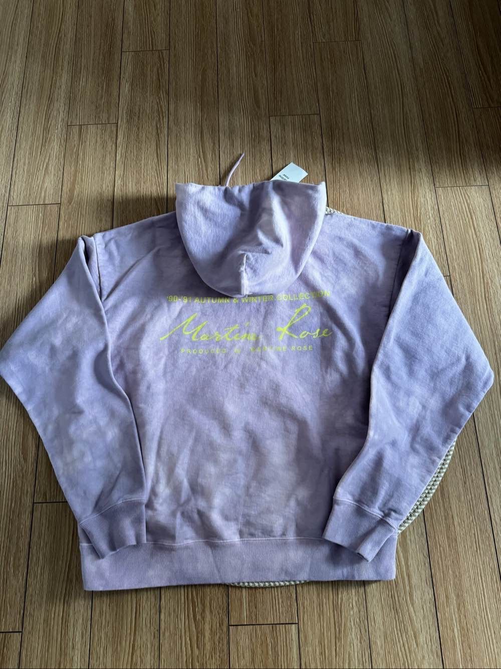 Martine Rose Martine Rose Tie-Dye Logo Hoodie Size M Size US M / EU 48-50 / 2 - 2 Thumbnail
