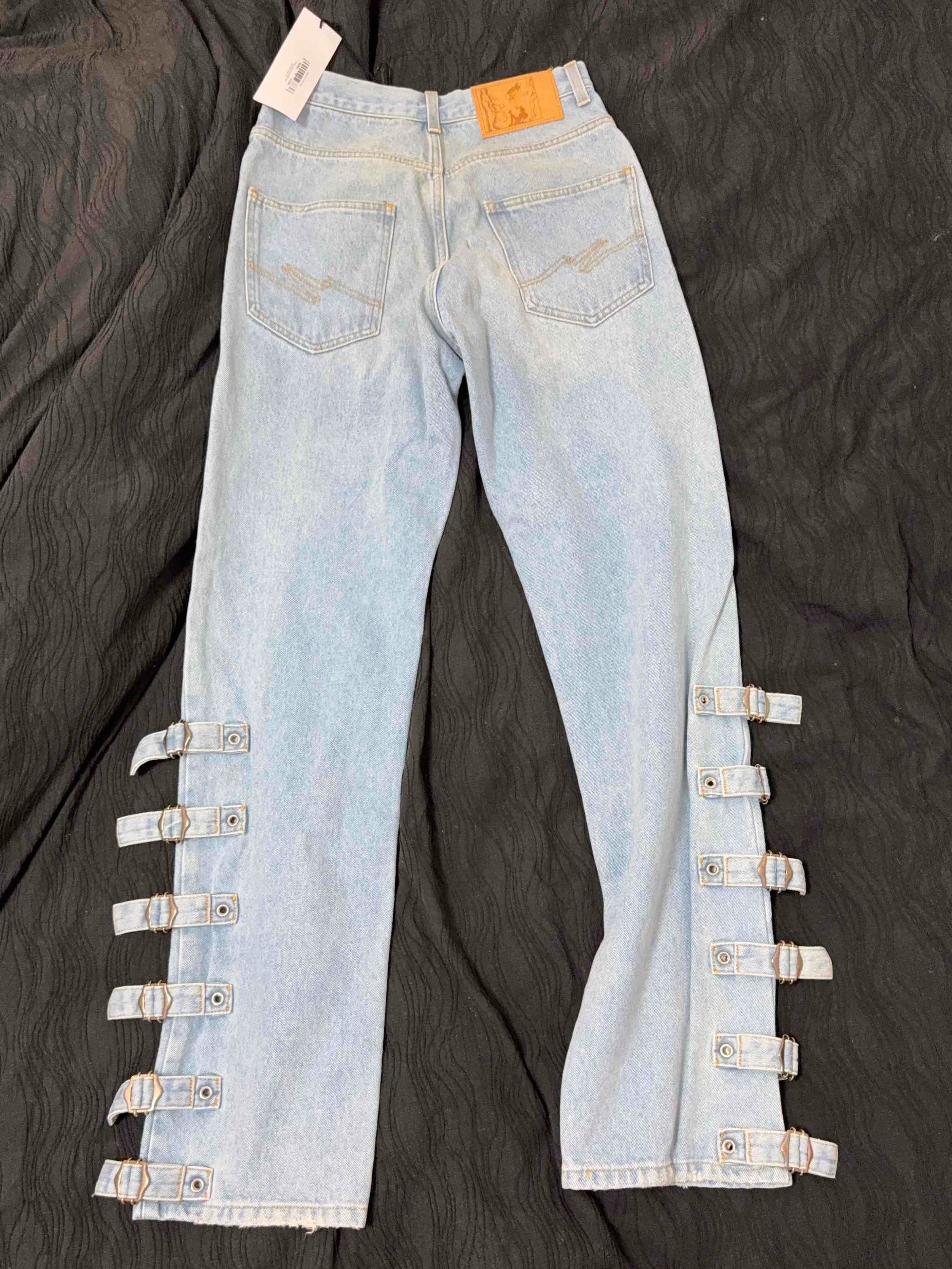 Martine Rose Martine Rose Buckle Detail Jeans Size XS Size US 28 / EU 44 - 2 Thumbnail