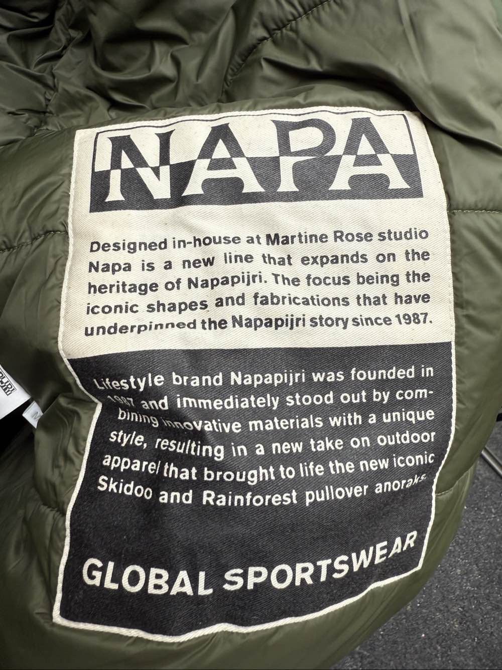 Martine Rose × Napapijri Martine Rose x Napapijri 1987 Ski Jacket Size M Size US M / EU 48-50 / 2 - 6 Thumbnail