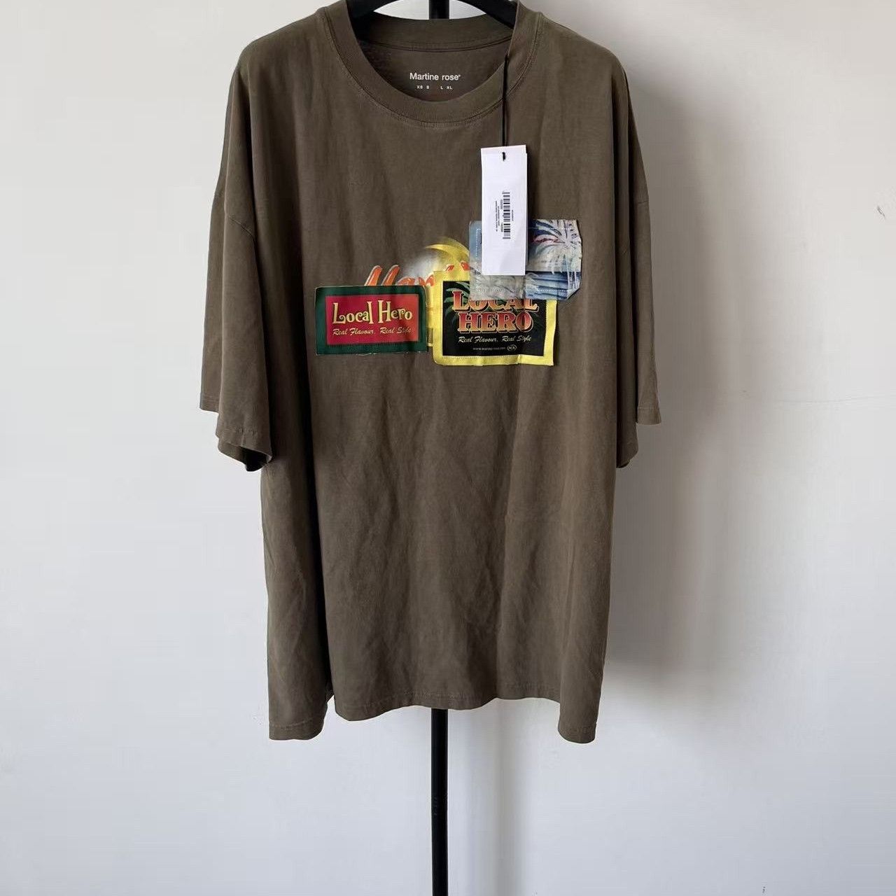 Martine Rose Martine Rose Local Hero Print T-Shirt Size M Size US M / EU 48-50 / 2 - 6 Thumbnail