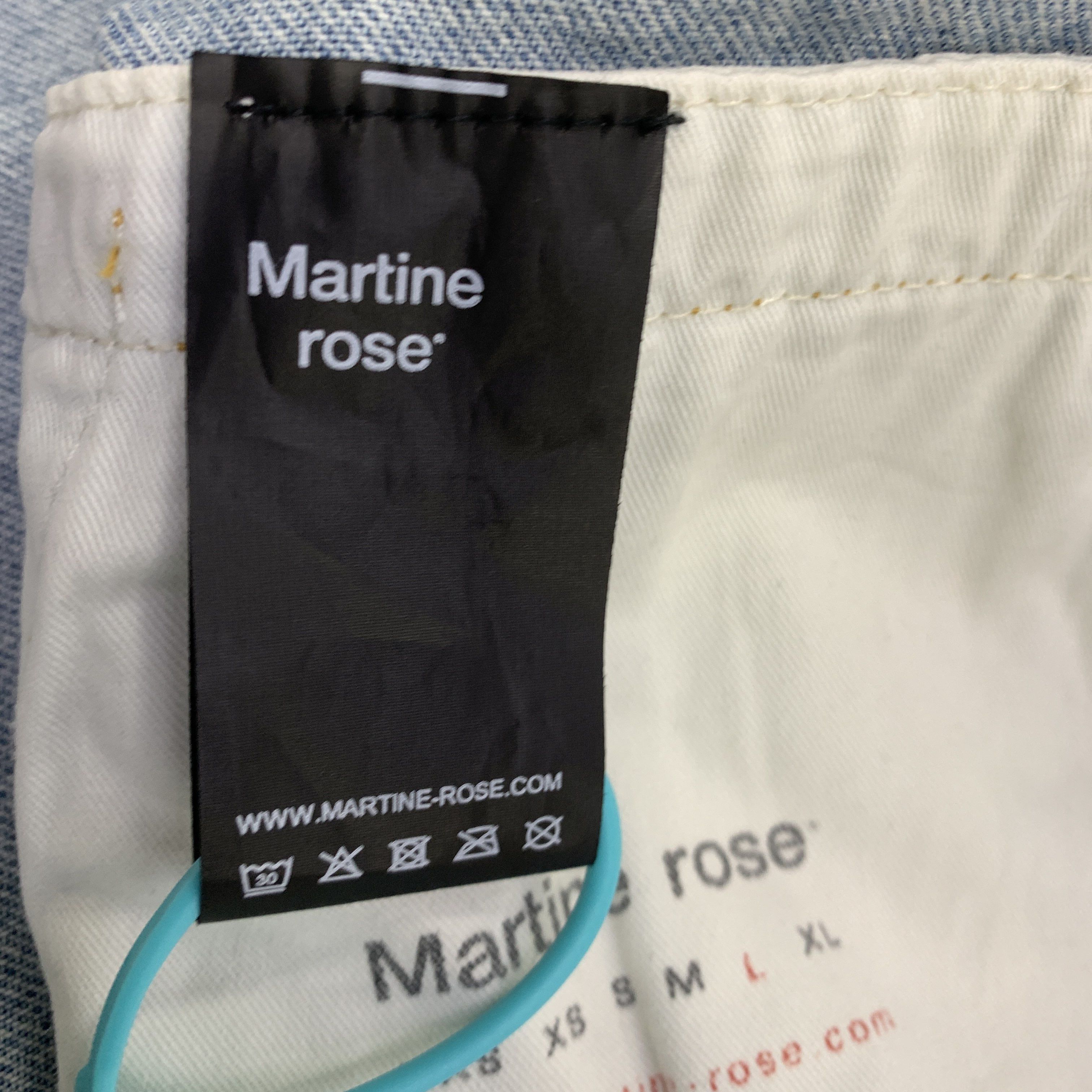 Martine Rose Martine Rose Washed Denim Vest Size L Size US L / EU 52-54 / 3 - 3 Thumbnail