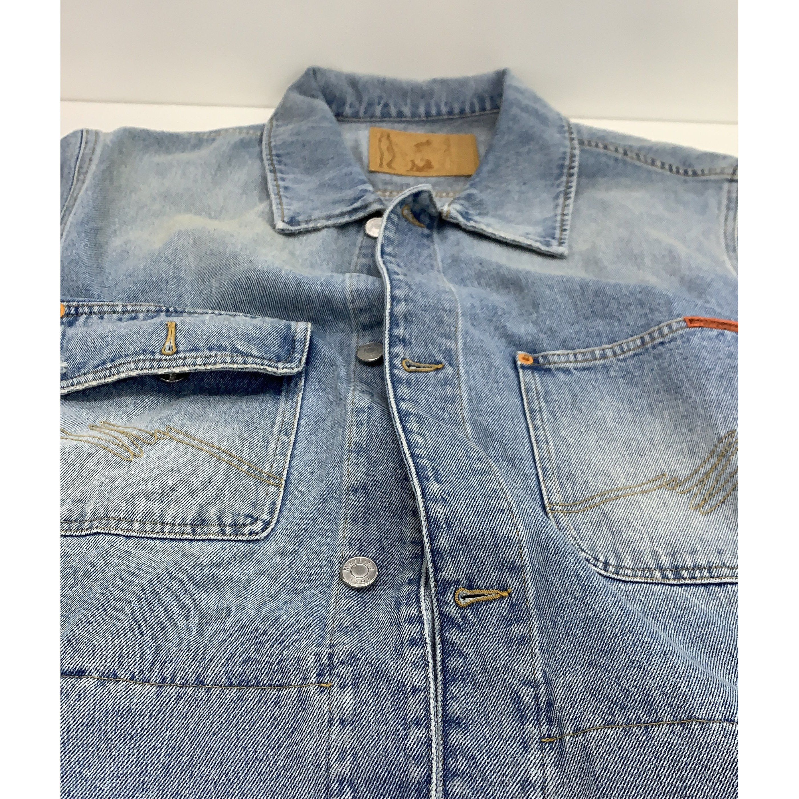 Martine Rose Martine Rose Washed Denim Vest Size L Size US L / EU 52-54 / 3 - 4 Thumbnail