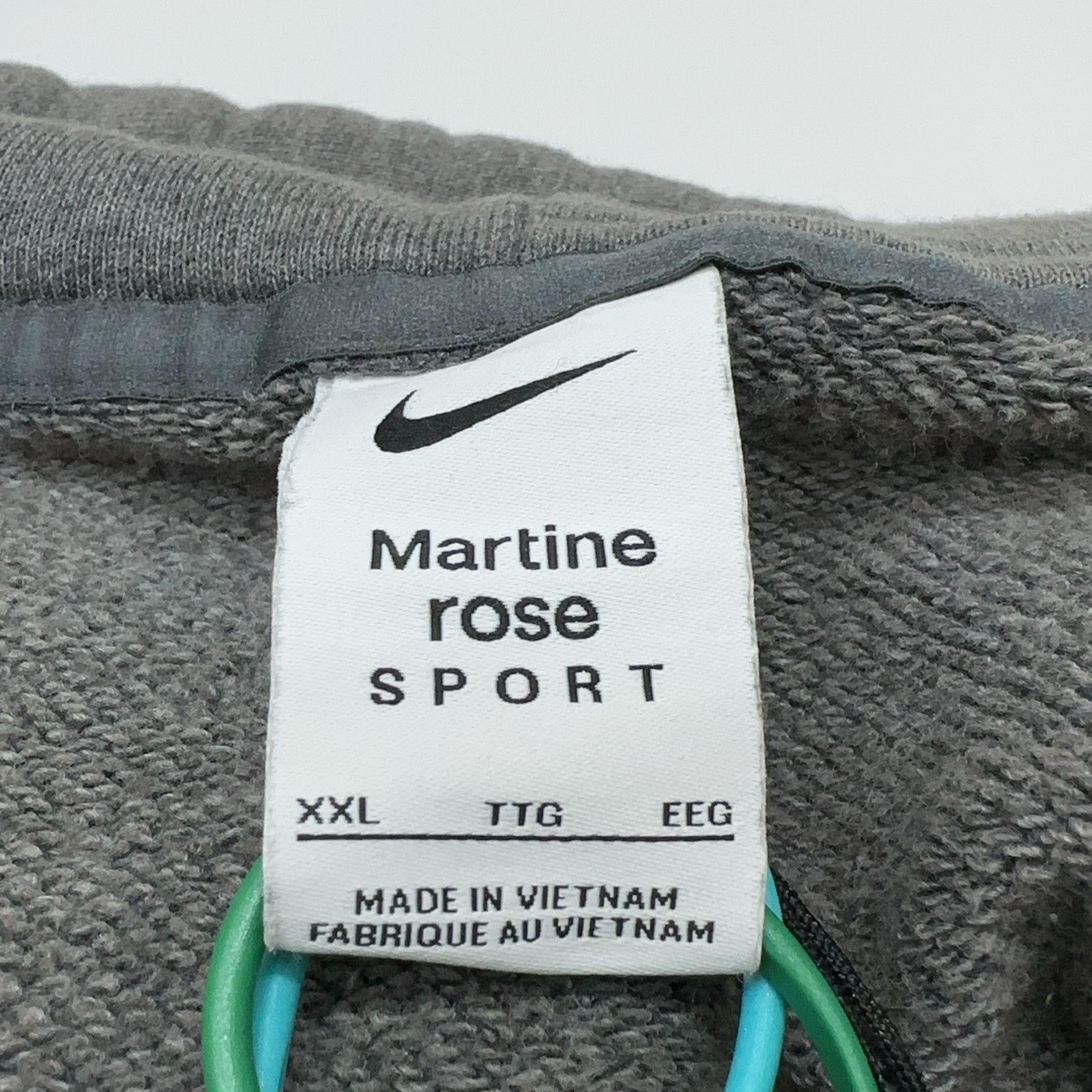 Nike Nike x Martine Rose Swoosh Zip Hoodie Size XXL Size US XXL / EU 58 / 5 - 2 Thumbnail